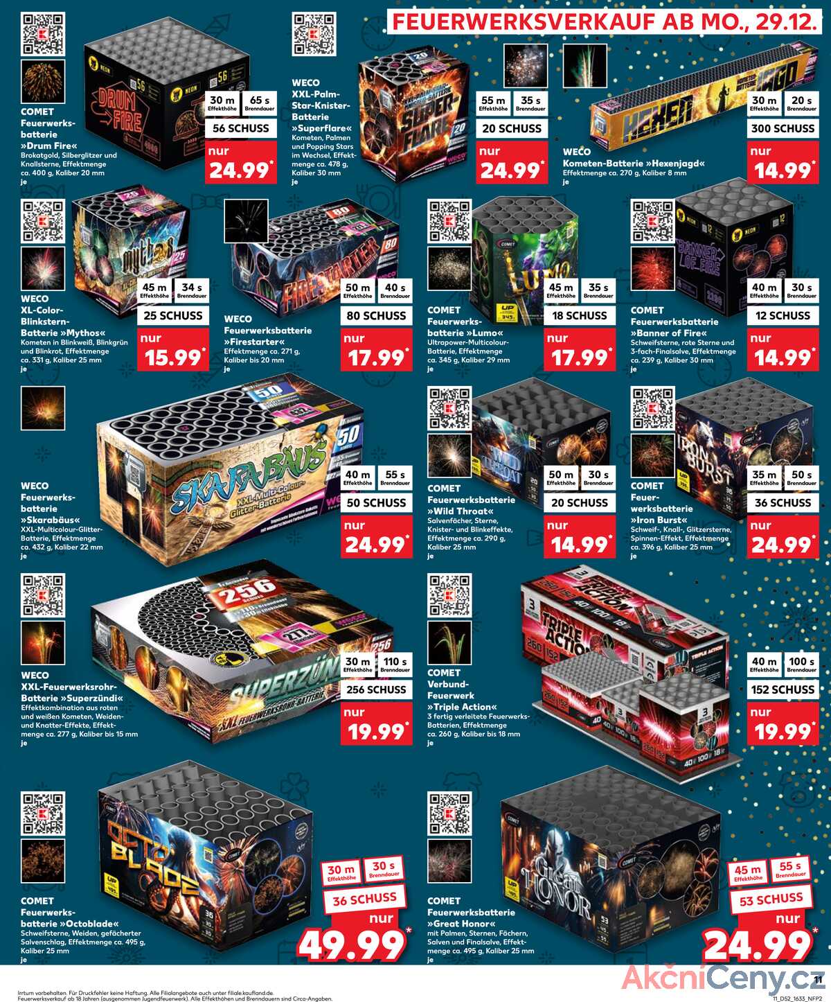 Leták Kaufland Německo 28.12.-31.12.2025 strana 11