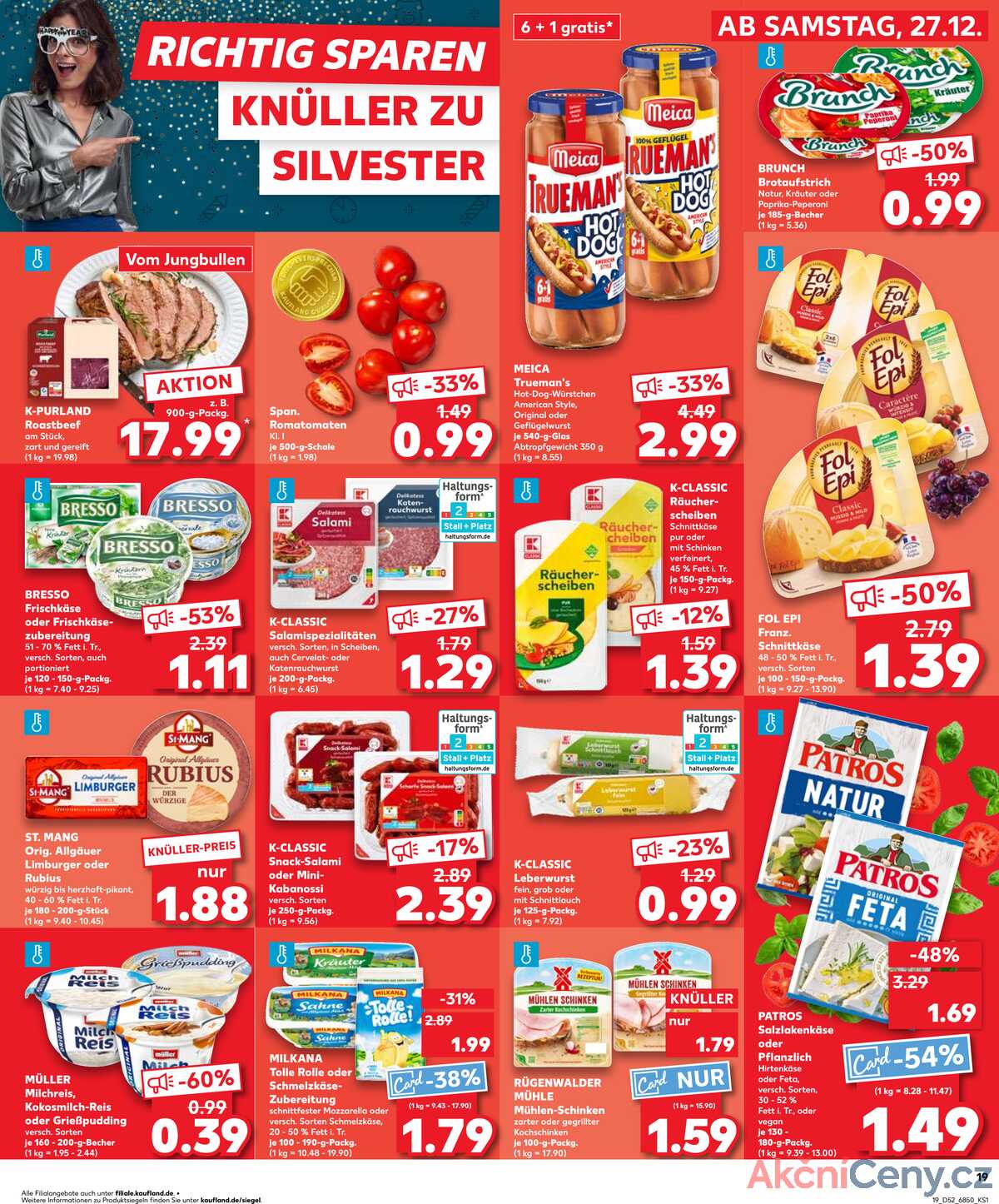 Leták Kaufland Německo 28.12.-31.12.2025 strana 19