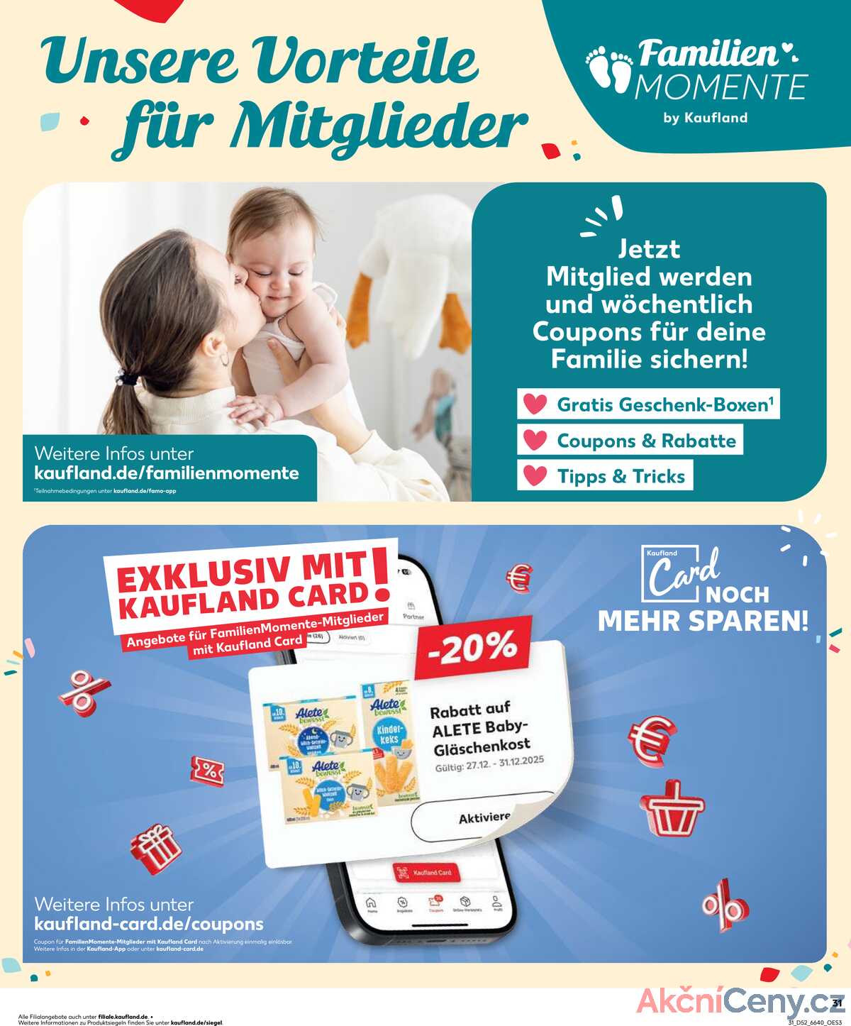 Leták Kaufland Německo 28.12.-31.12.2025 strana 31