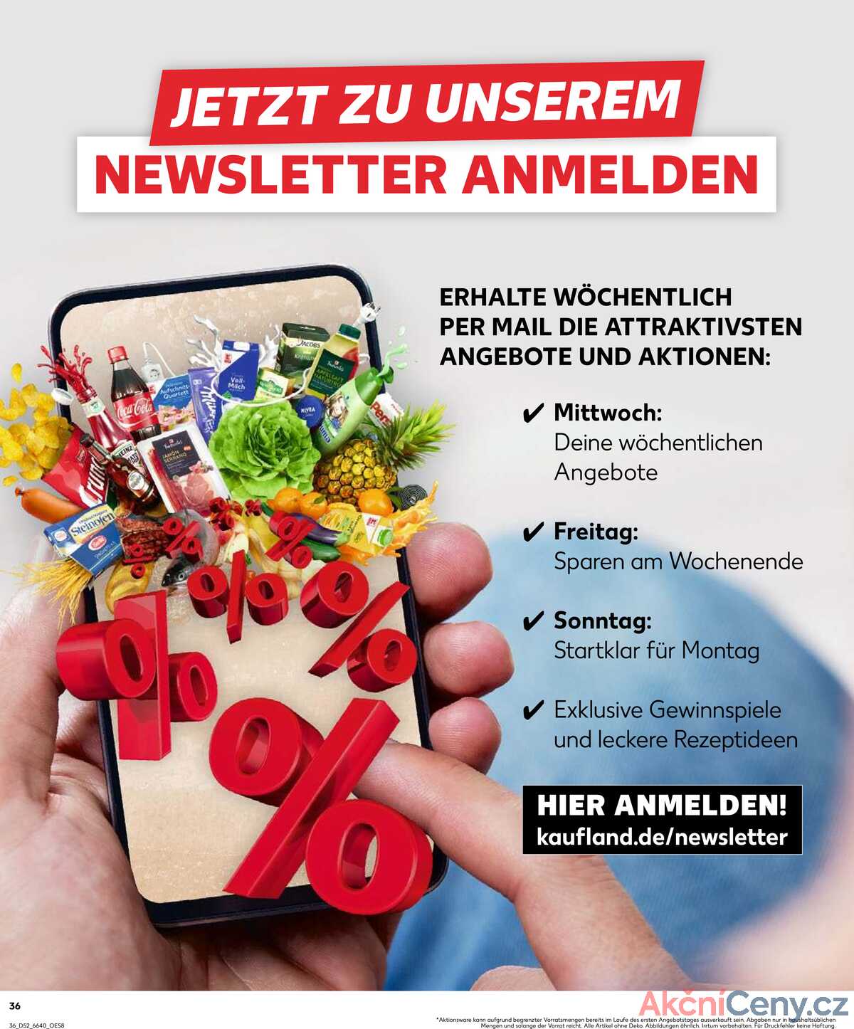 Leták Kaufland Německo 28.12.-31.12.2025 strana 36