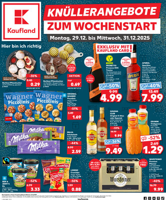 Leták Kaufland Německo 28.12.-31.12.2025