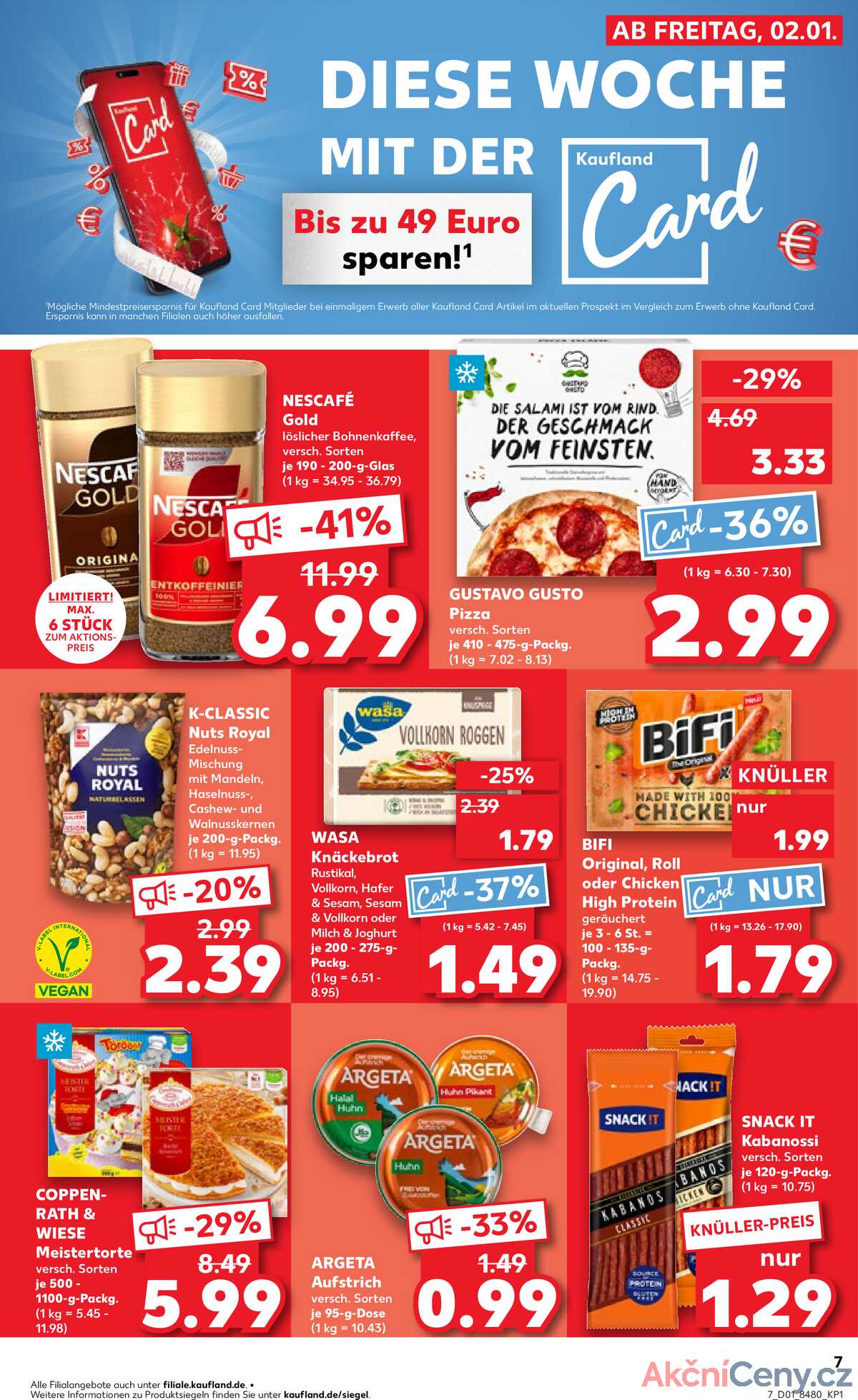 Leták Kaufland Německo 2.1.-7.1.2026 strana 7
