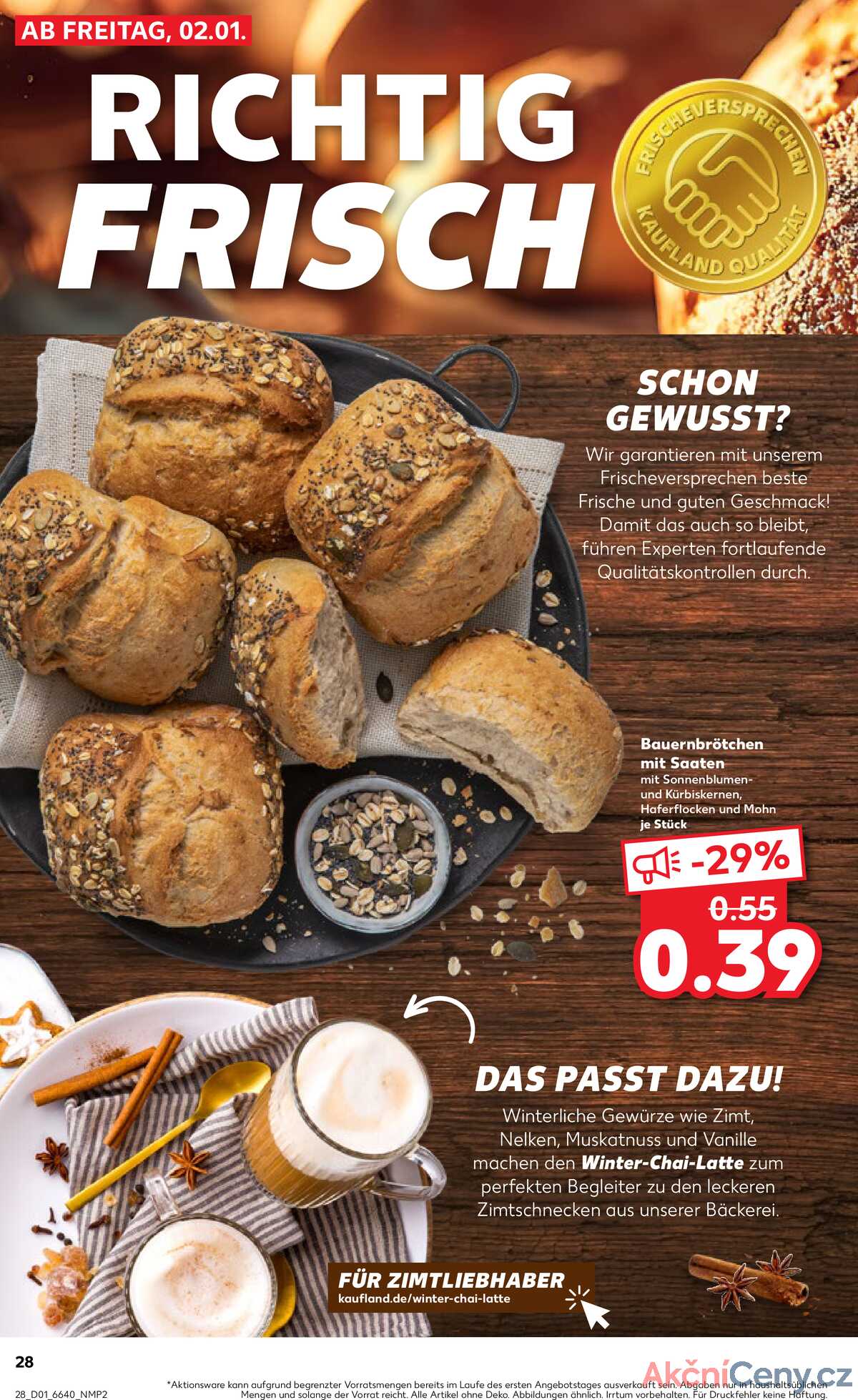 Leták Kaufland Německo 2.1.-7.1.2026 strana 28