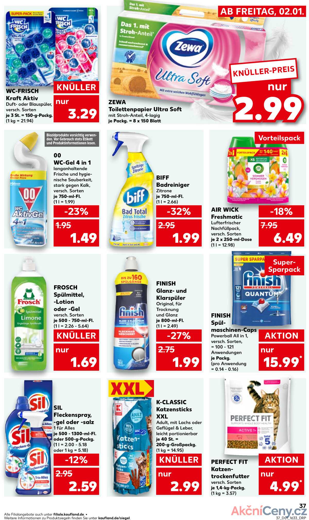 Leták Kaufland Německo 2.1.-7.1.2026 strana 37
