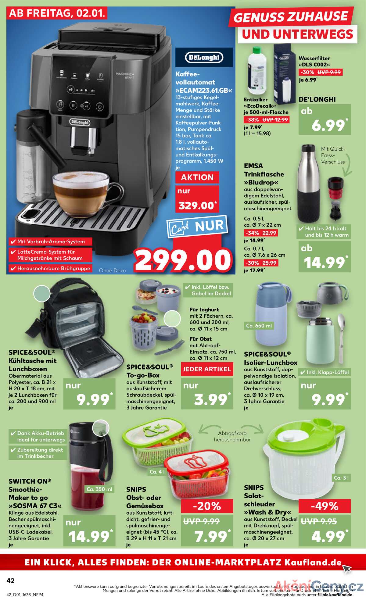 Leták Kaufland Německo 2.1.-7.1.2026 strana 42