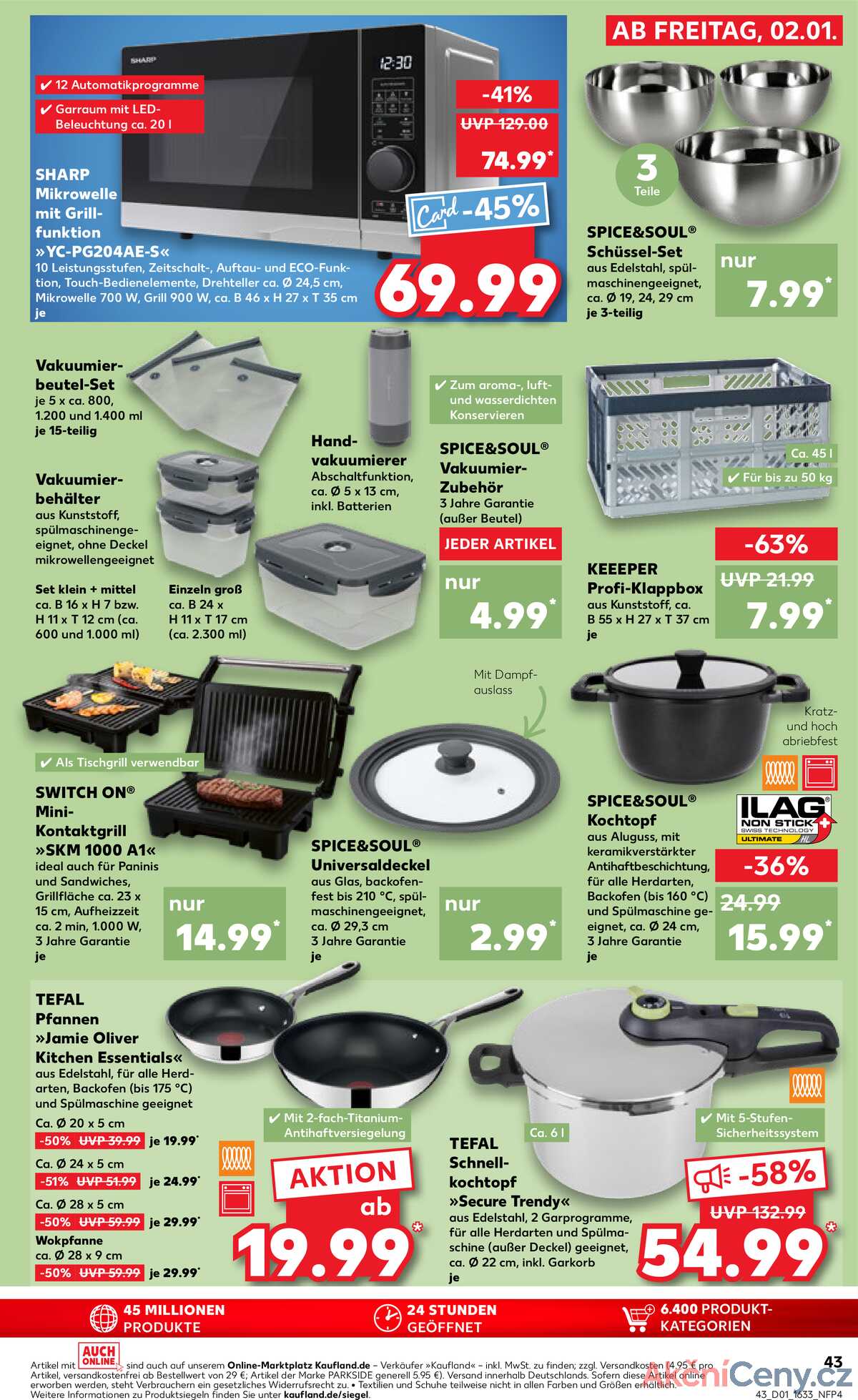 Leták Kaufland Německo 2.1.-7.1.2026 strana 43