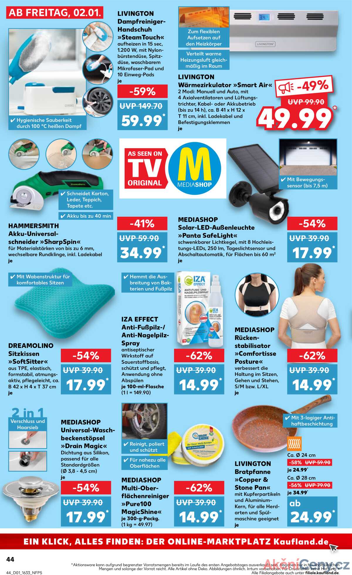 Leták Kaufland Německo 2.1.-7.1.2026 strana 44