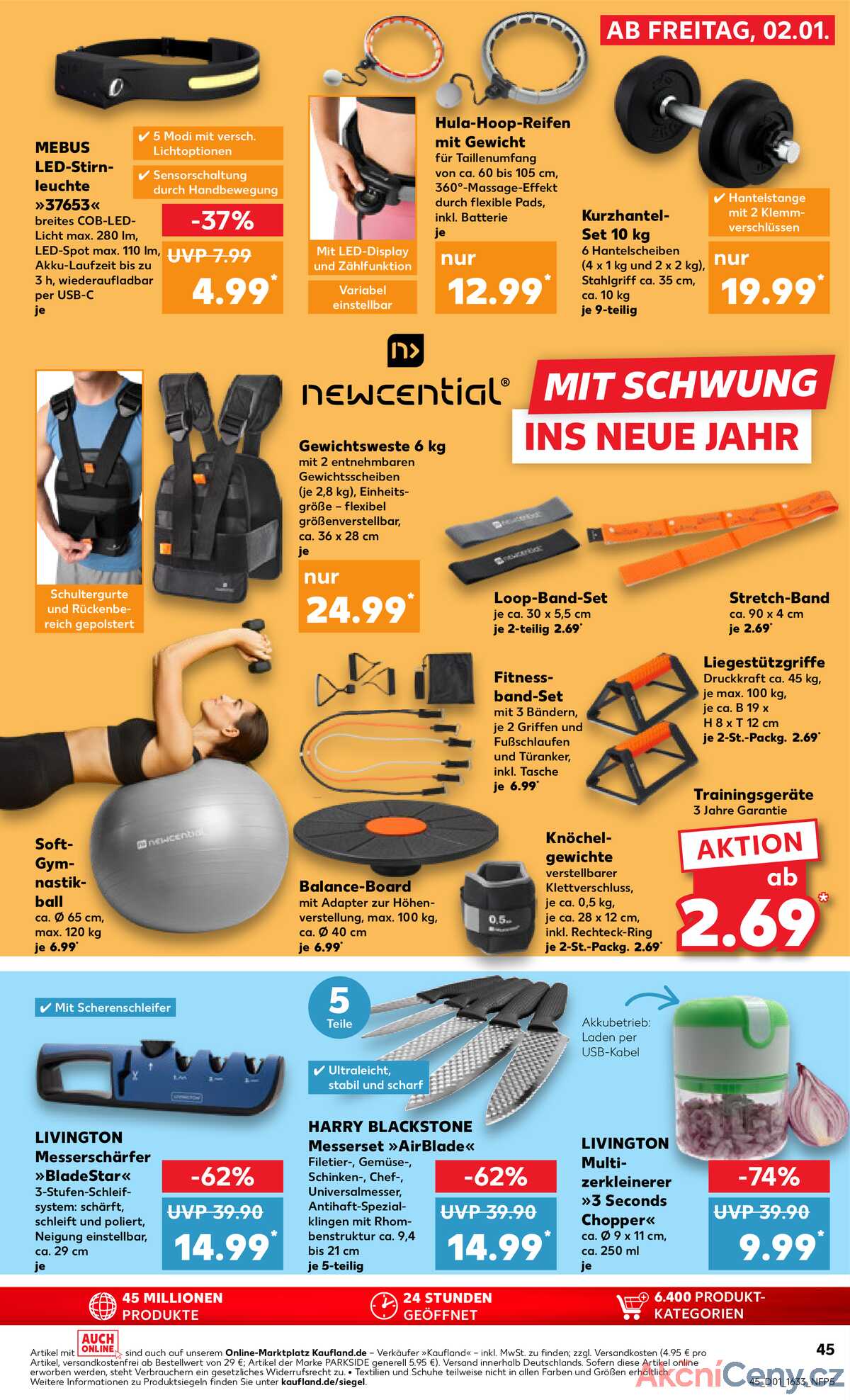 Leták Kaufland Německo 2.1.-7.1.2026 strana 45