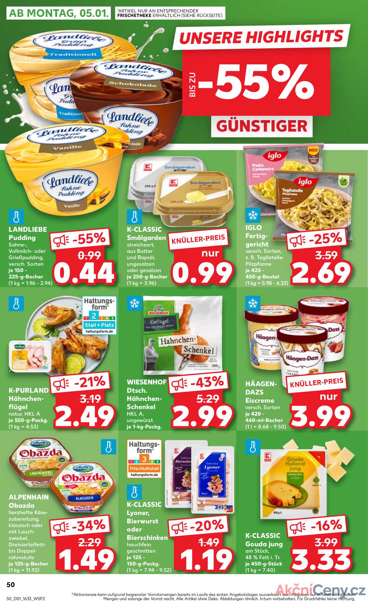 Leták Kaufland Německo 2.1.-7.1.2026 strana 50