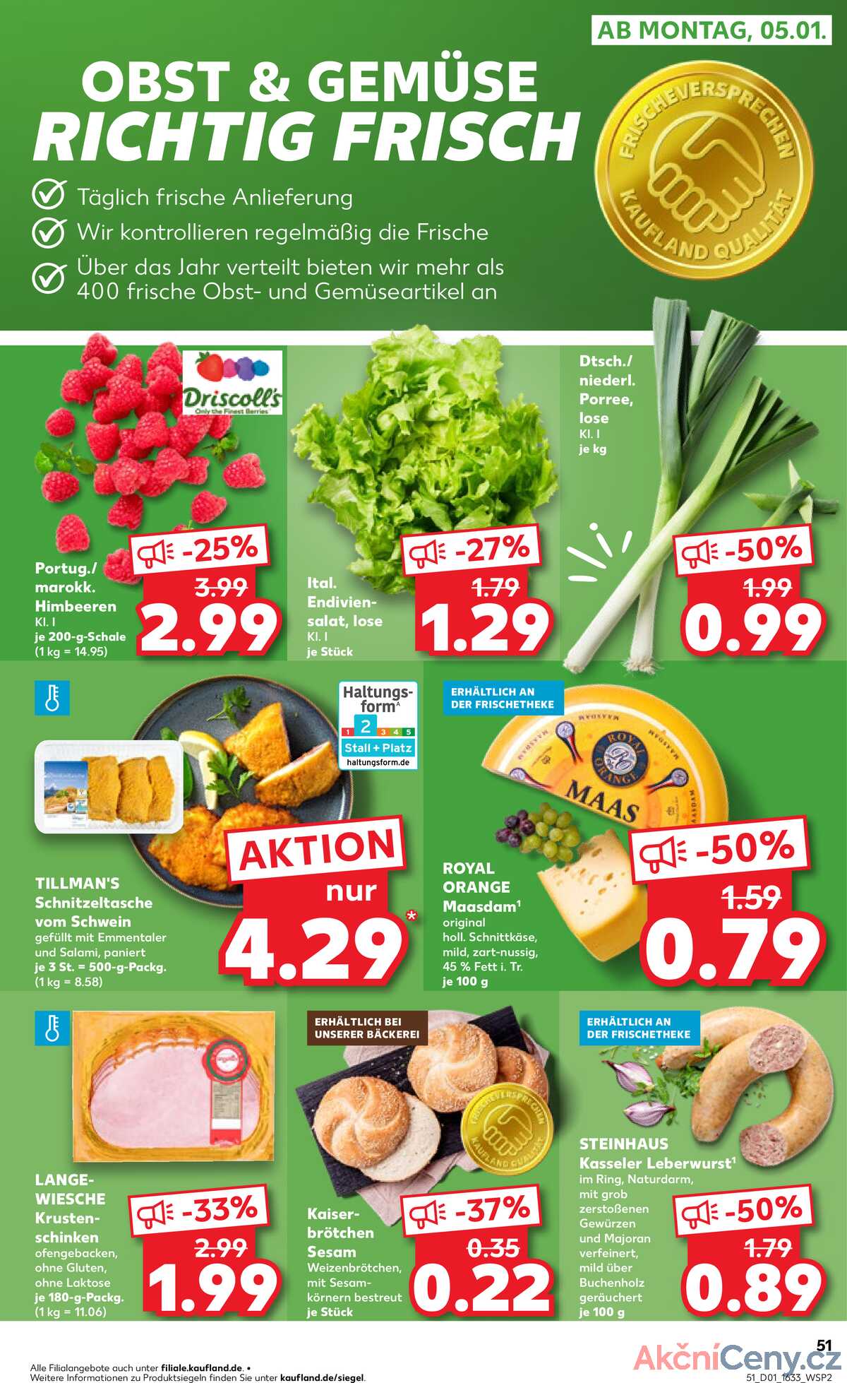 Leták Kaufland Německo 2.1.-7.1.2026 strana 51