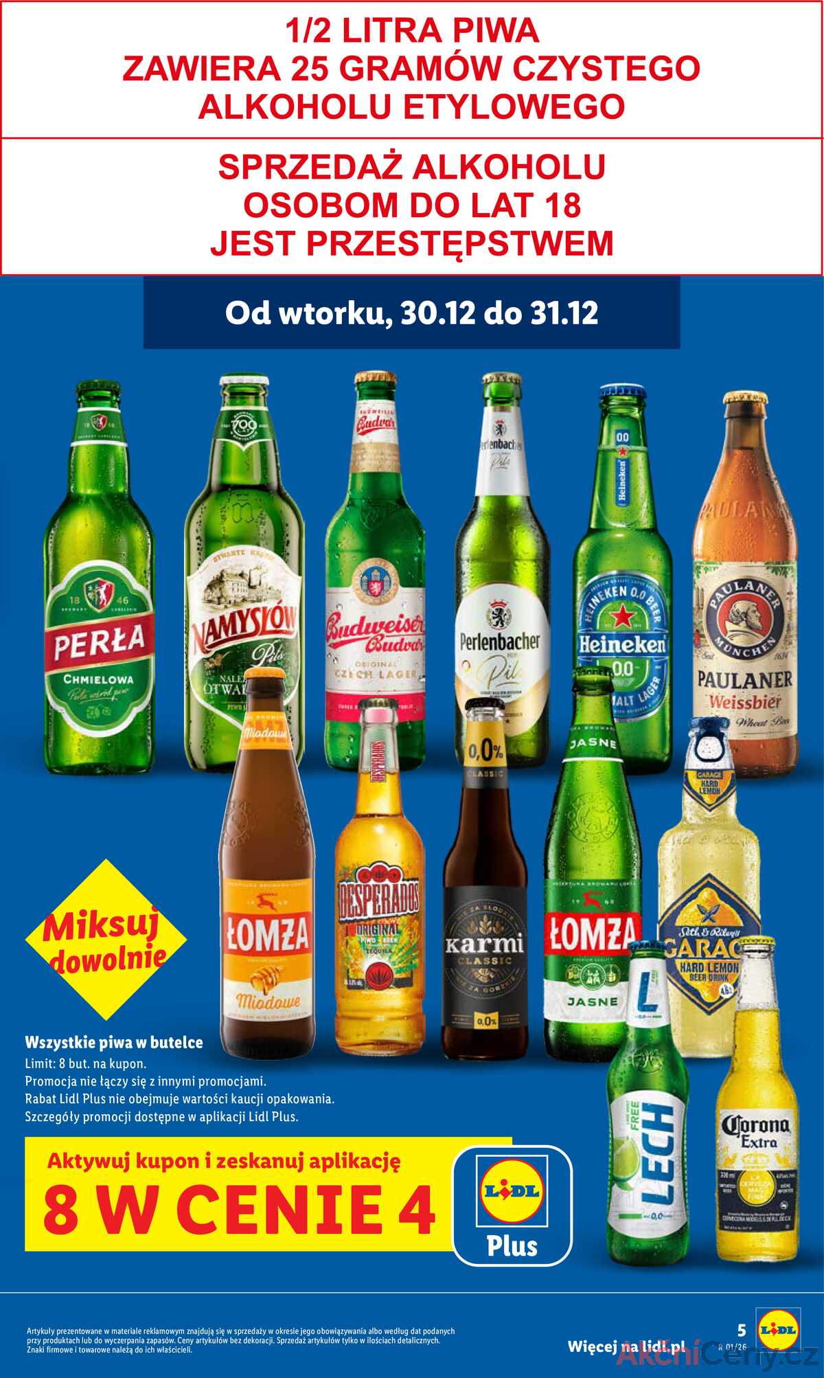 Leták Lidl Polsko 29.12.-31.12.2025 strana 5
