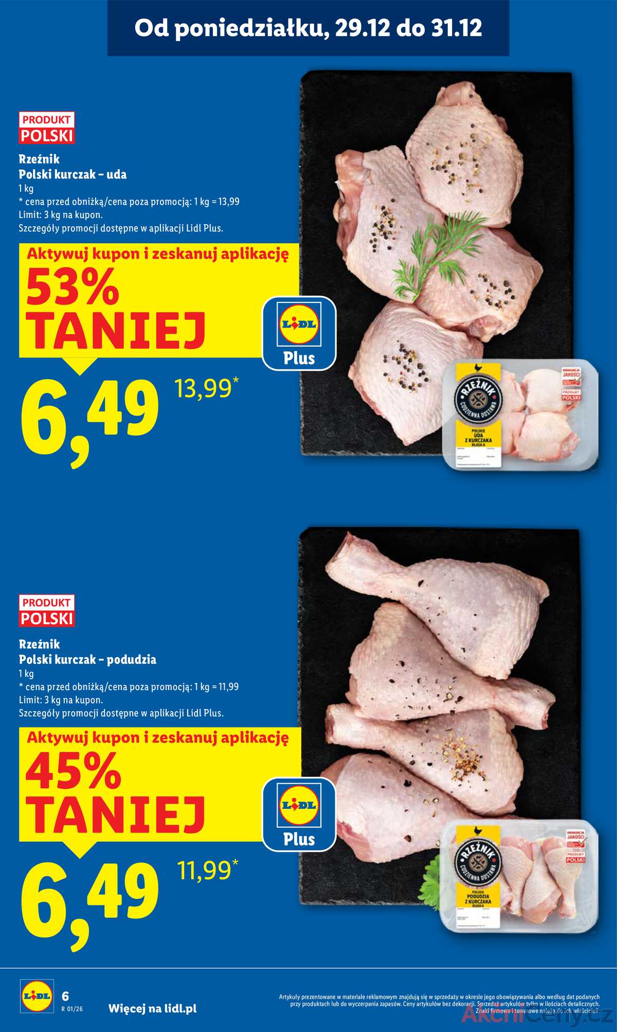 Leták Lidl Polsko 29.12.-31.12.2025 strana 6