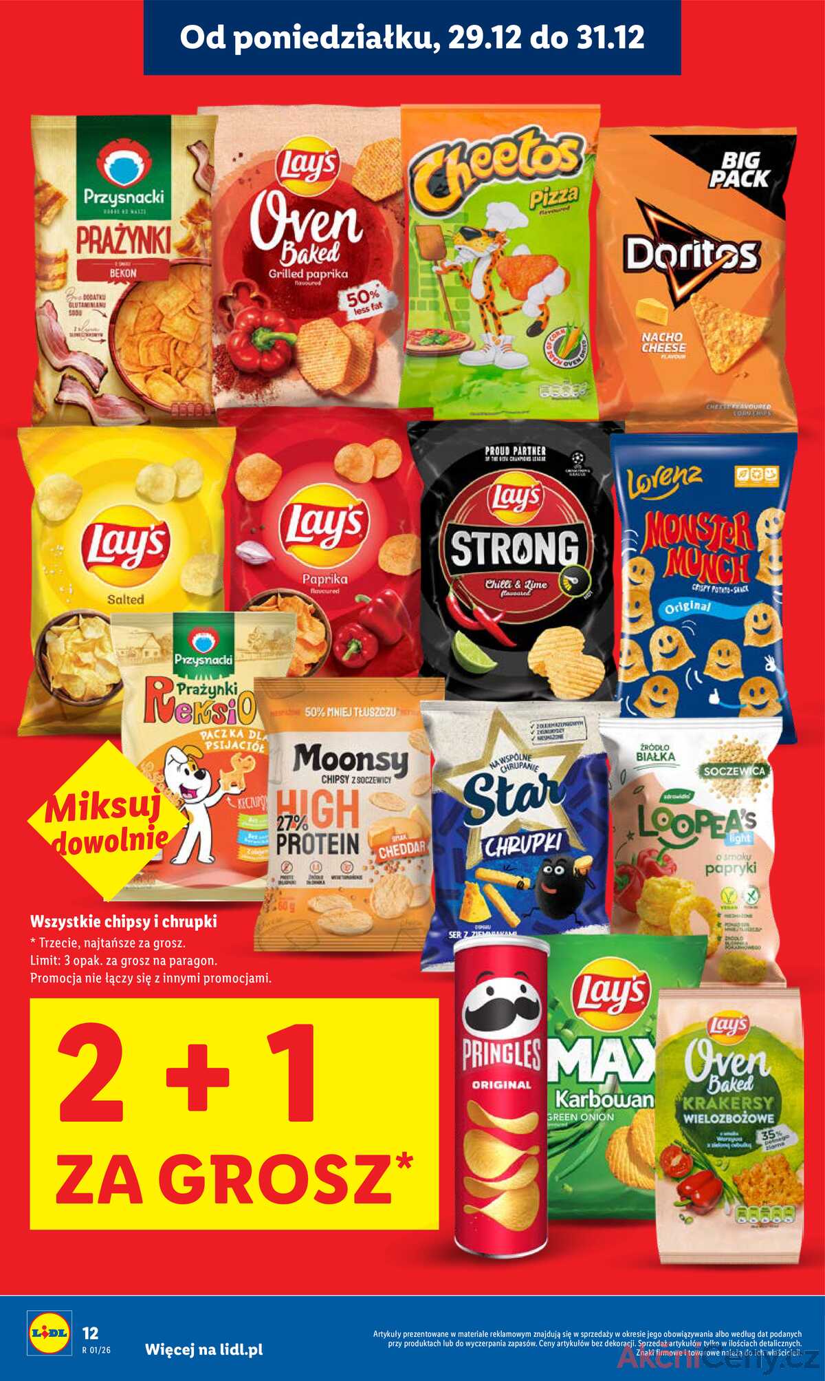 Leták Lidl Polsko 29.12.-31.12.2025 strana 12