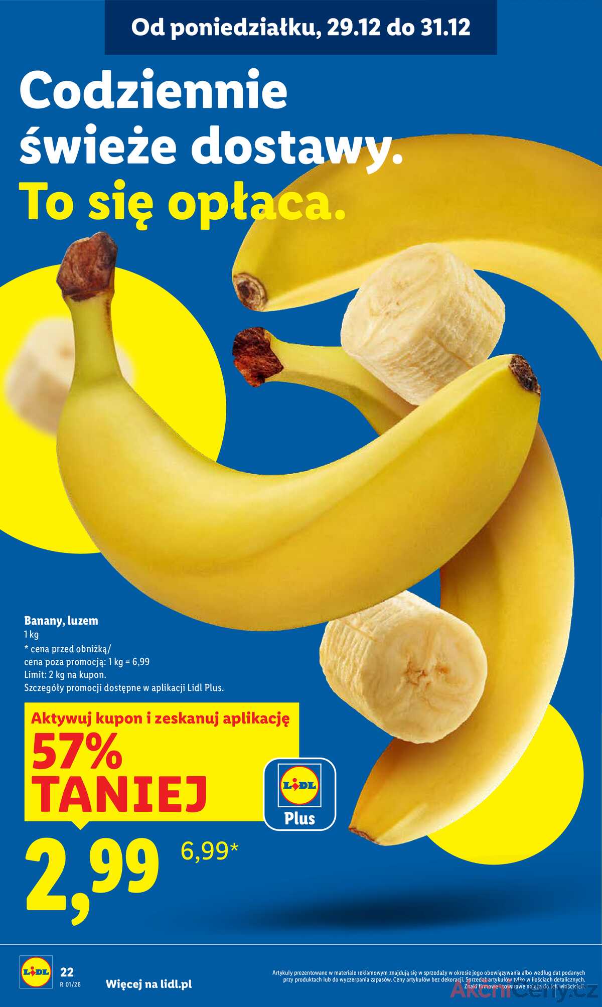 Leták Lidl Polsko 29.12.-31.12.2025 strana 22