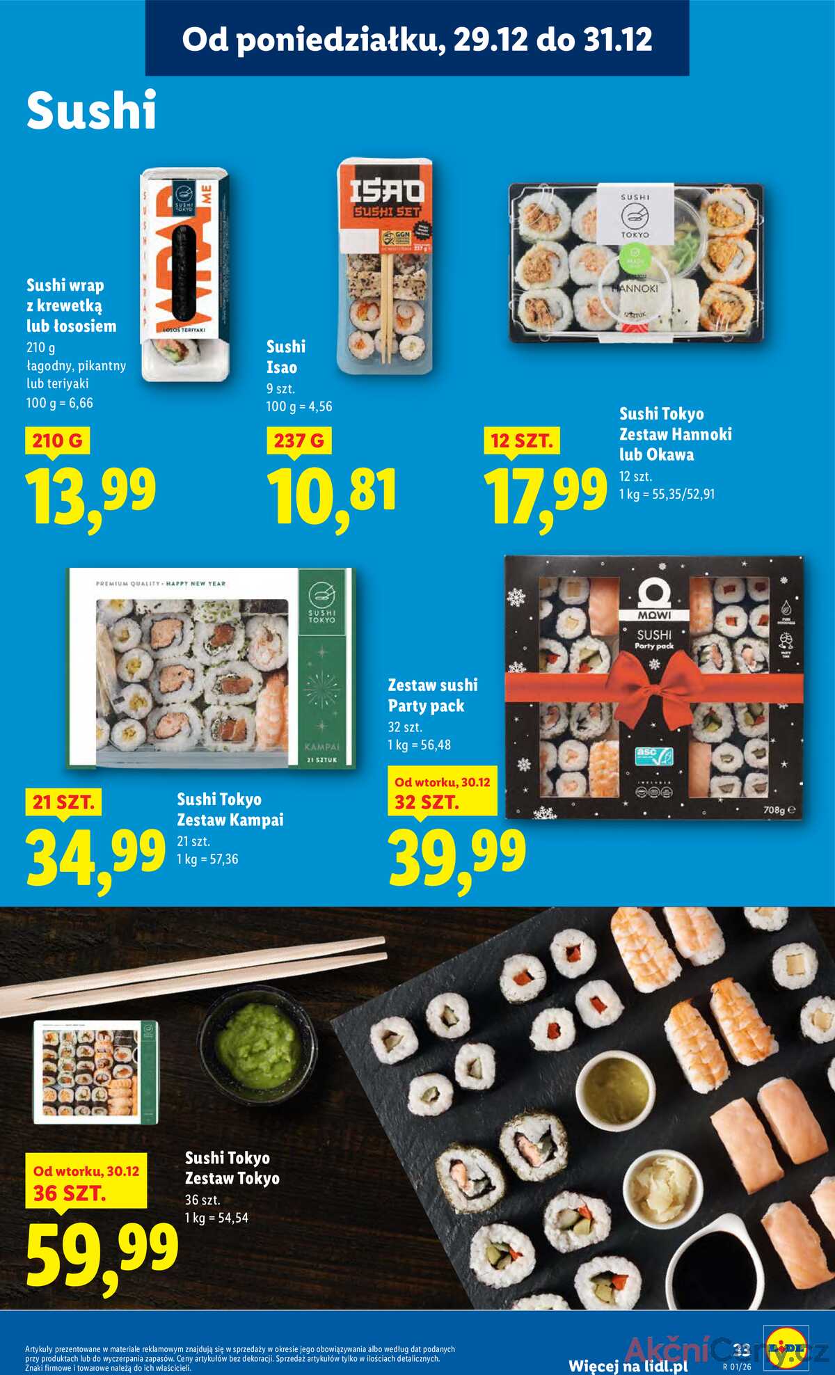 Leták Lidl Polsko 29.12.-31.12.2025 strana 33