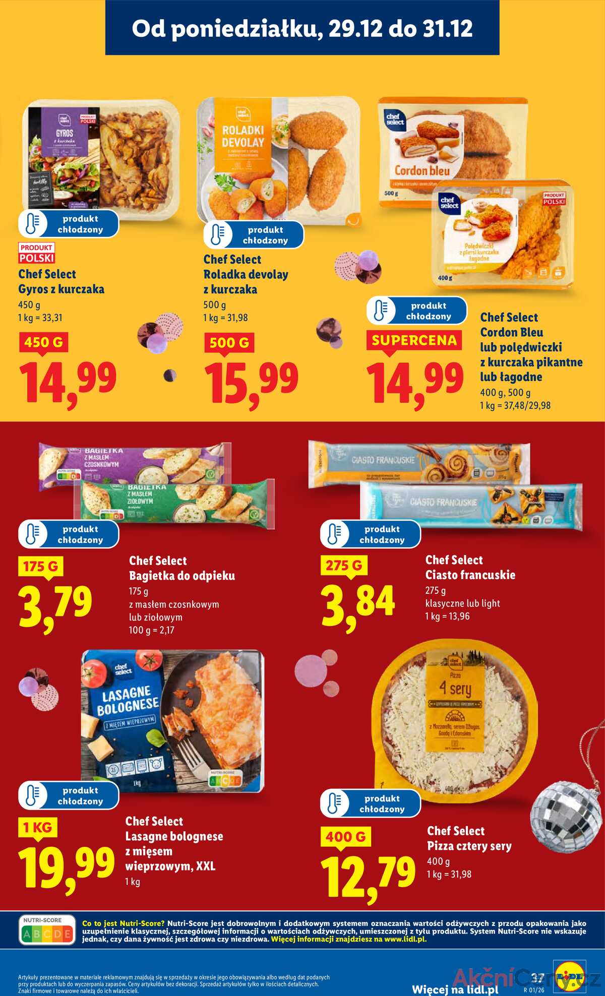 Leták Lidl Polsko 29.12.-31.12.2025 strana 37