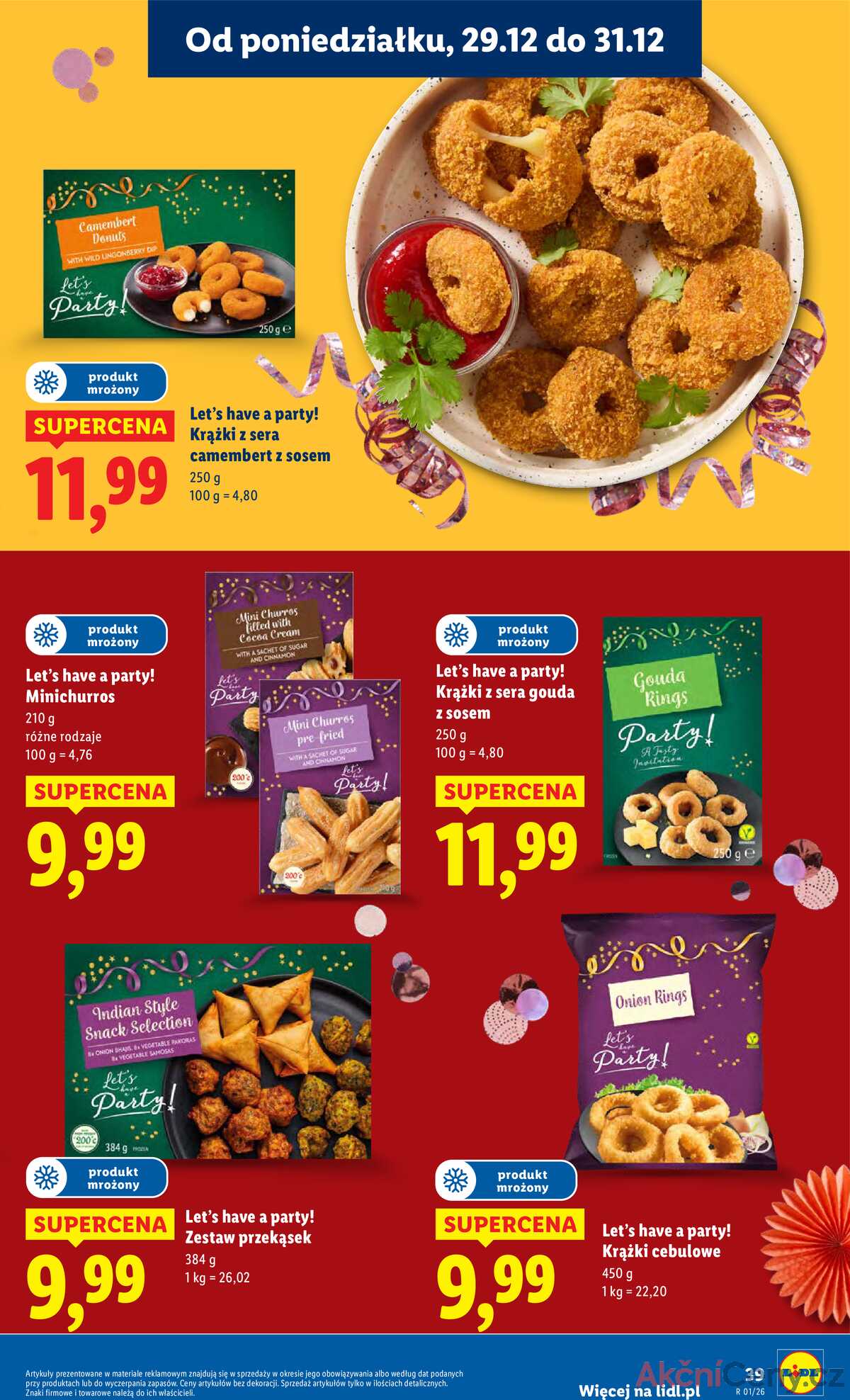 Leták Lidl Polsko 29.12.-31.12.2025 strana 39