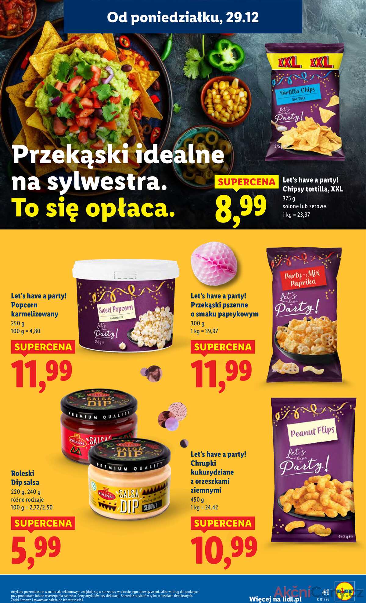 Leták Lidl Polsko 29.12.-31.12.2025 strana 41