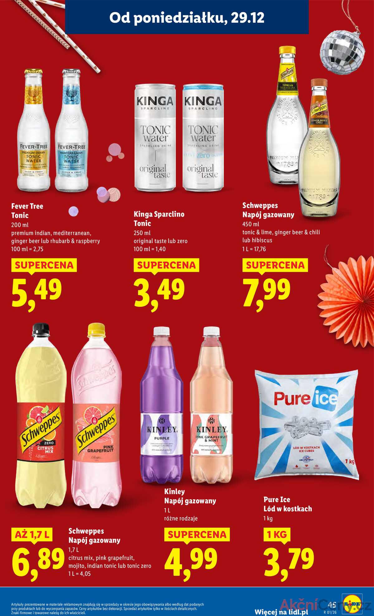 Leták Lidl Polsko 29.12.-31.12.2025 strana 45