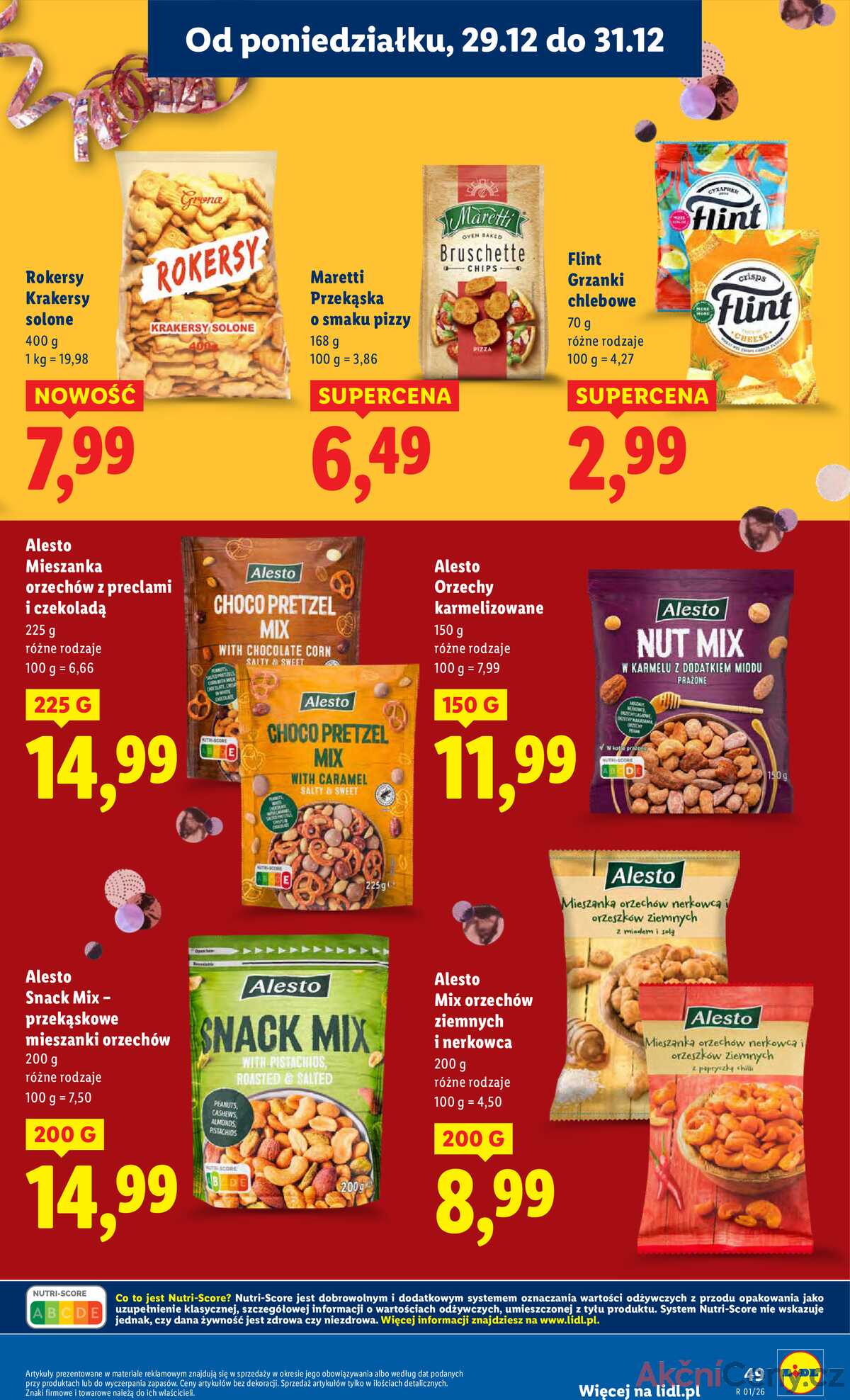 Leták Lidl Polsko 29.12.-31.12.2025 strana 49