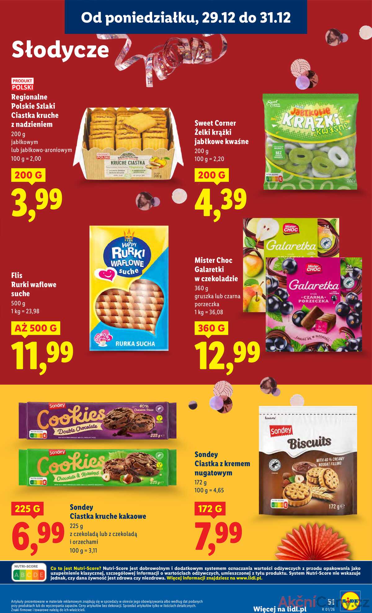 Leták Lidl Polsko 29.12.-31.12.2025 strana 51