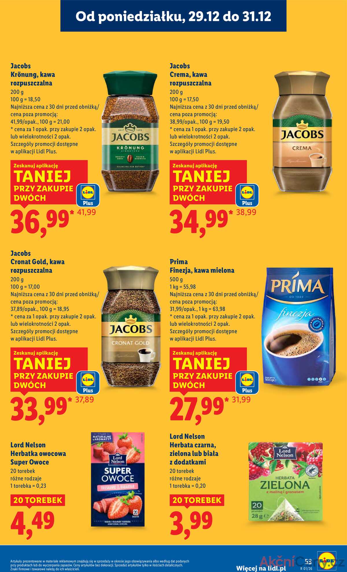 Leták Lidl Polsko 29.12.-31.12.2025 strana 53