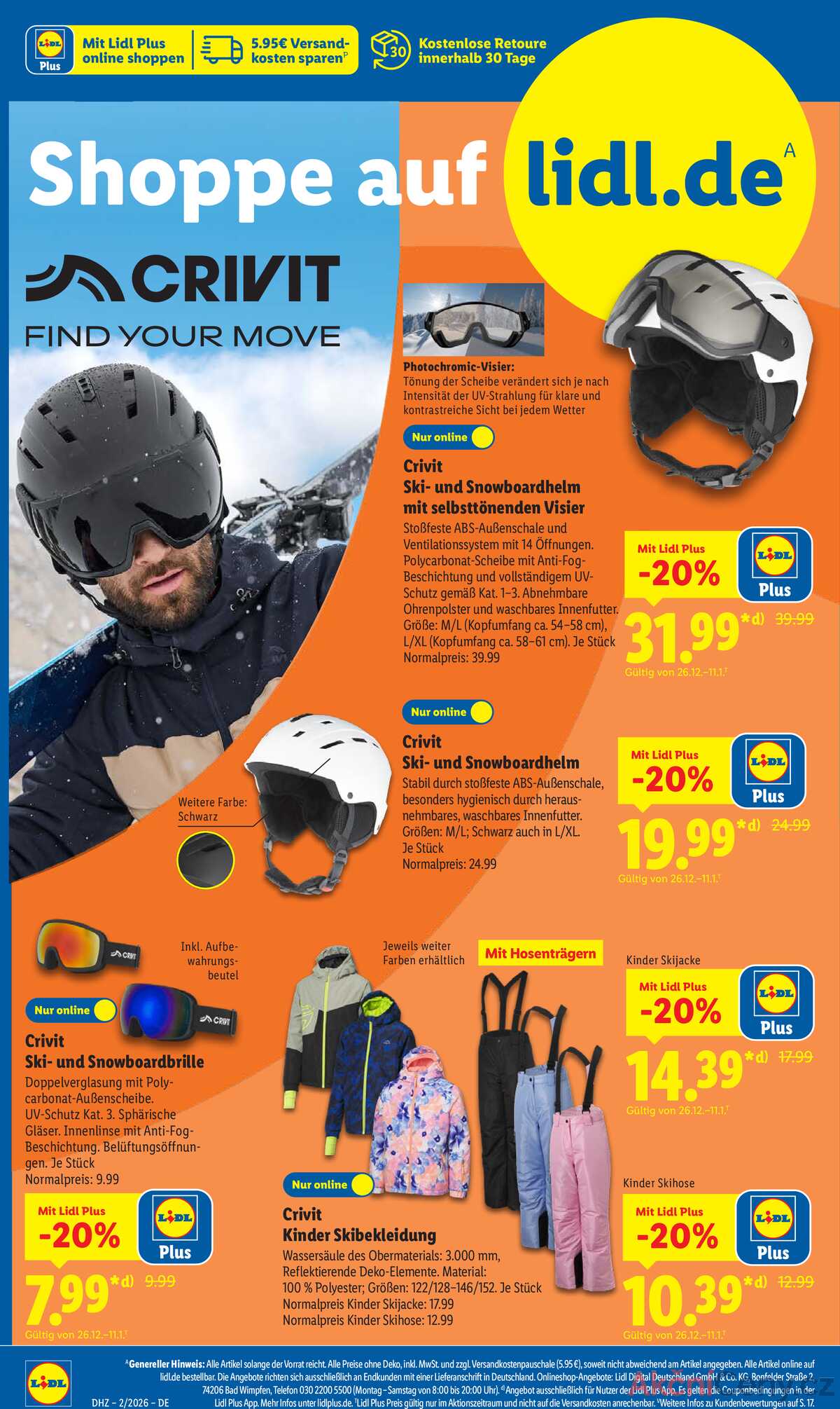 Leták Lidl Německo 5.1.-10.1.2026 strana 6