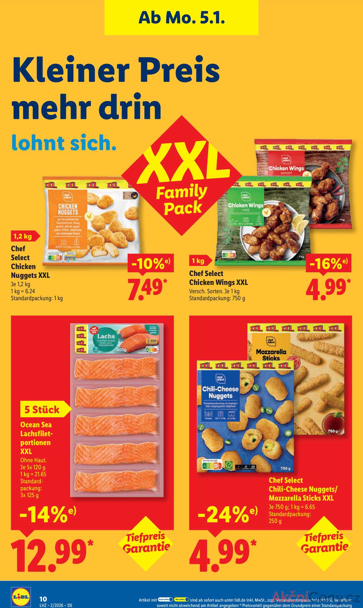 Leták Lidl Německo 5.1.-10.1.2026 strana 16