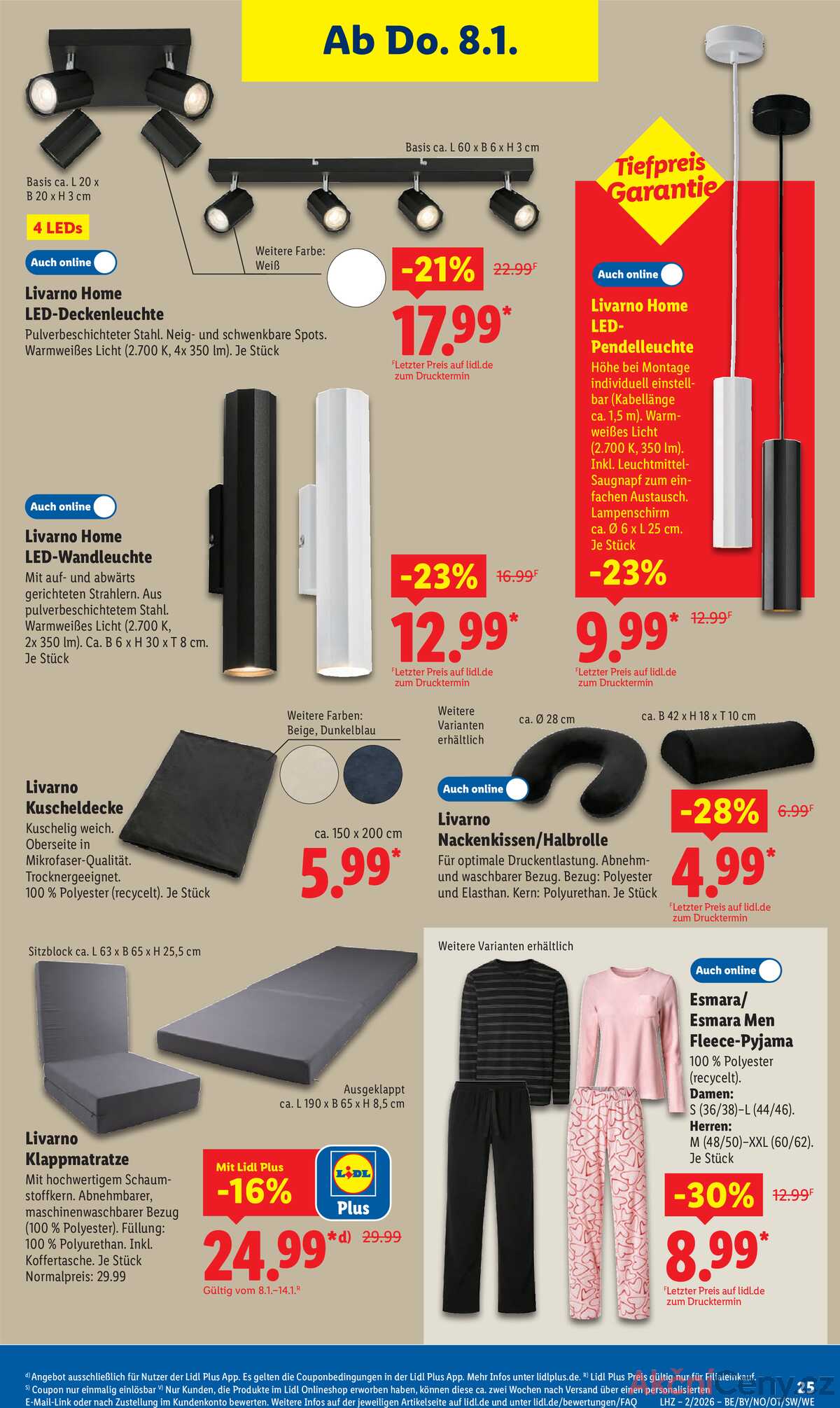 Leták Lidl Německo 5.1.-10.1.2026 strana 35