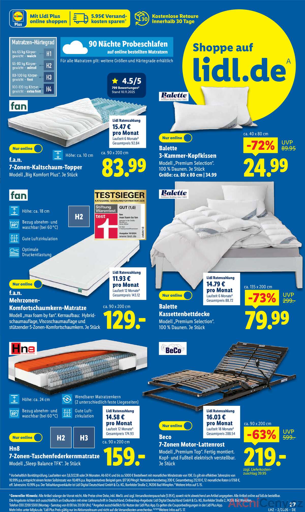 Leták Lidl Německo 5.1.-10.1.2026 strana 37