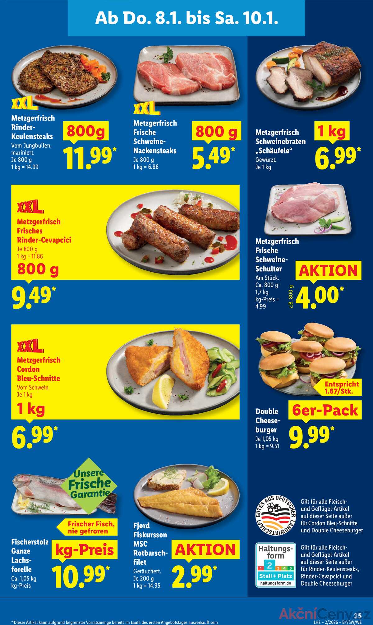 Leták Lidl Německo 5.1.-10.1.2026 strana 47