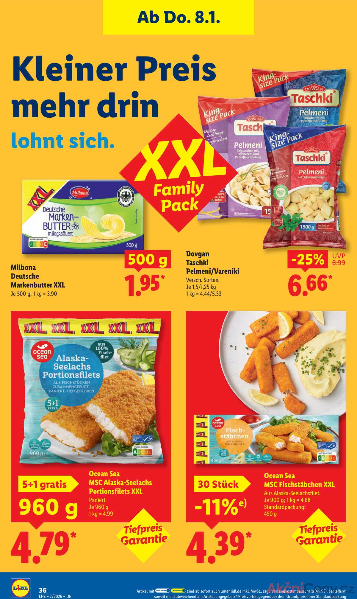 Leták Lidl Německo 5.1.-10.1.2026 strana 50
