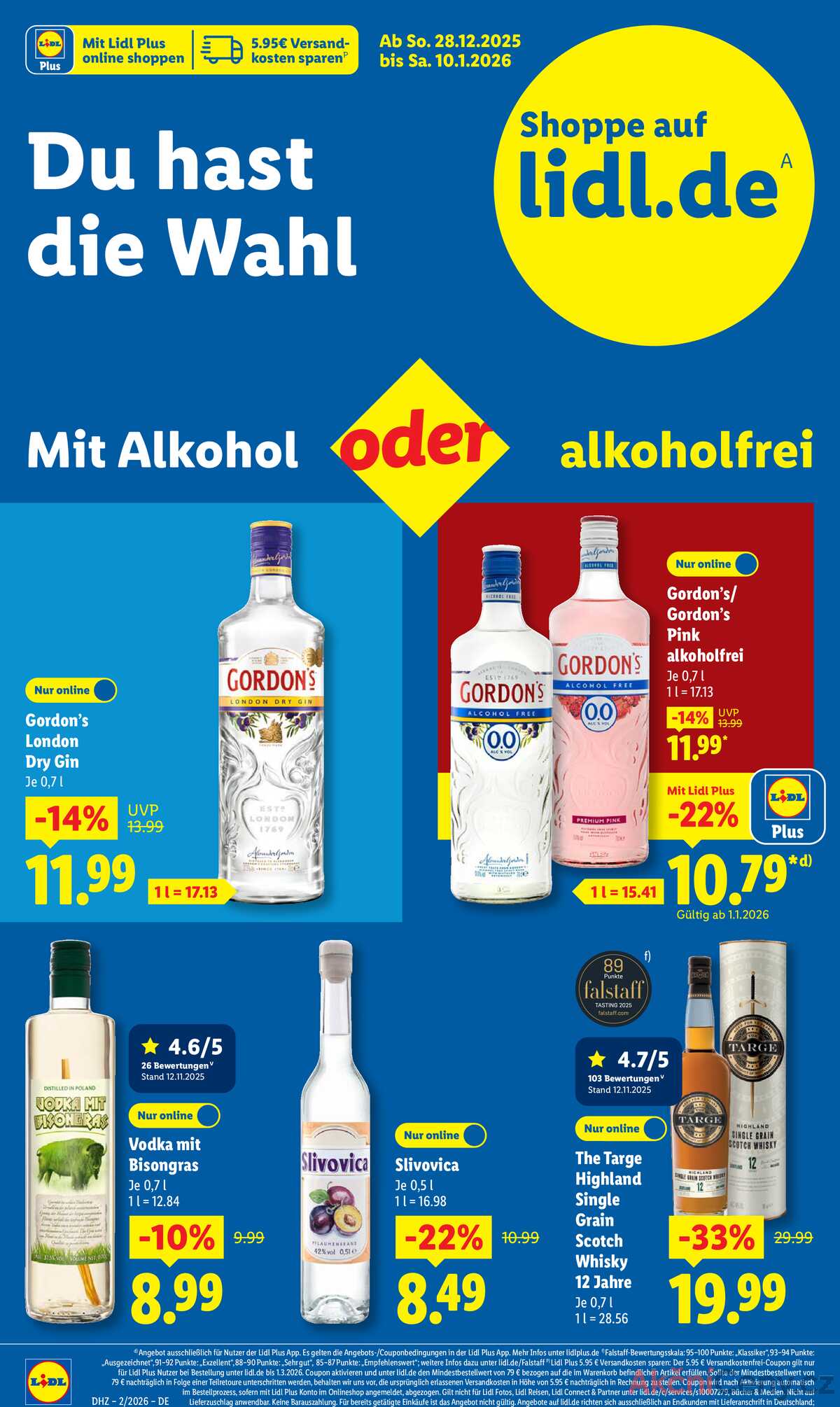 Leták Lidl Německo 5.1.-10.1.2026 strana 54