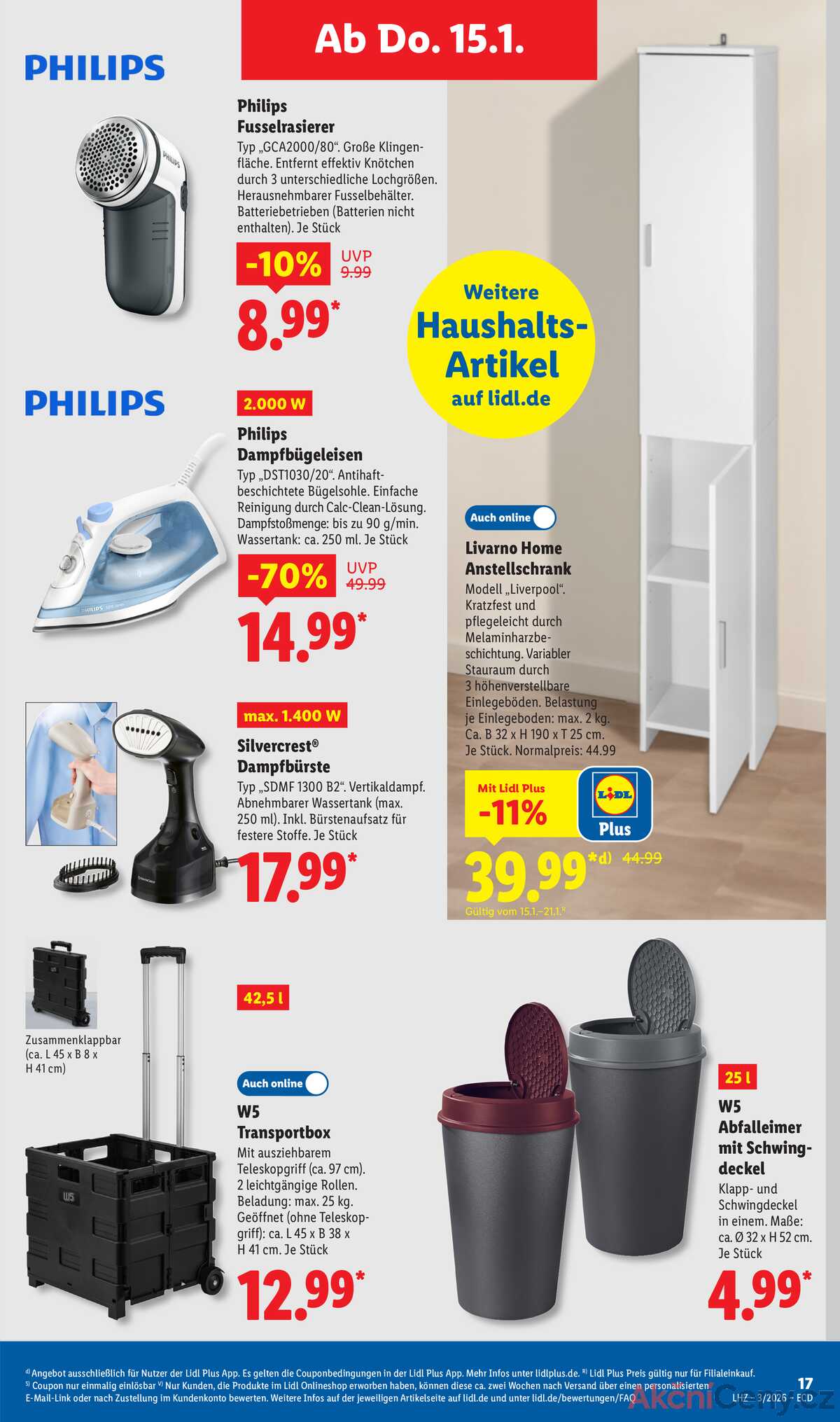 Leták Lidl Německo 12.1.-17.1.2026 strana 15