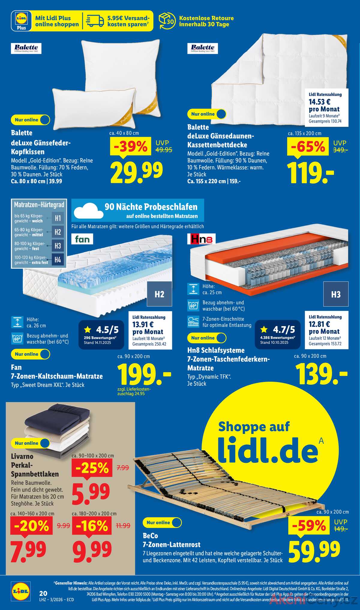 Leták Lidl Německo 12.1.-17.1.2026 strana 20