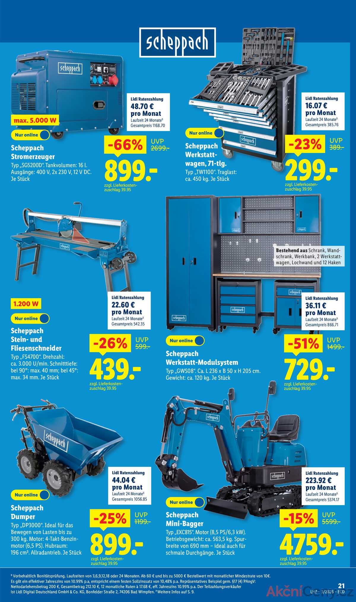 Leták Lidl Německo 12.1.-17.1.2026 strana 21
