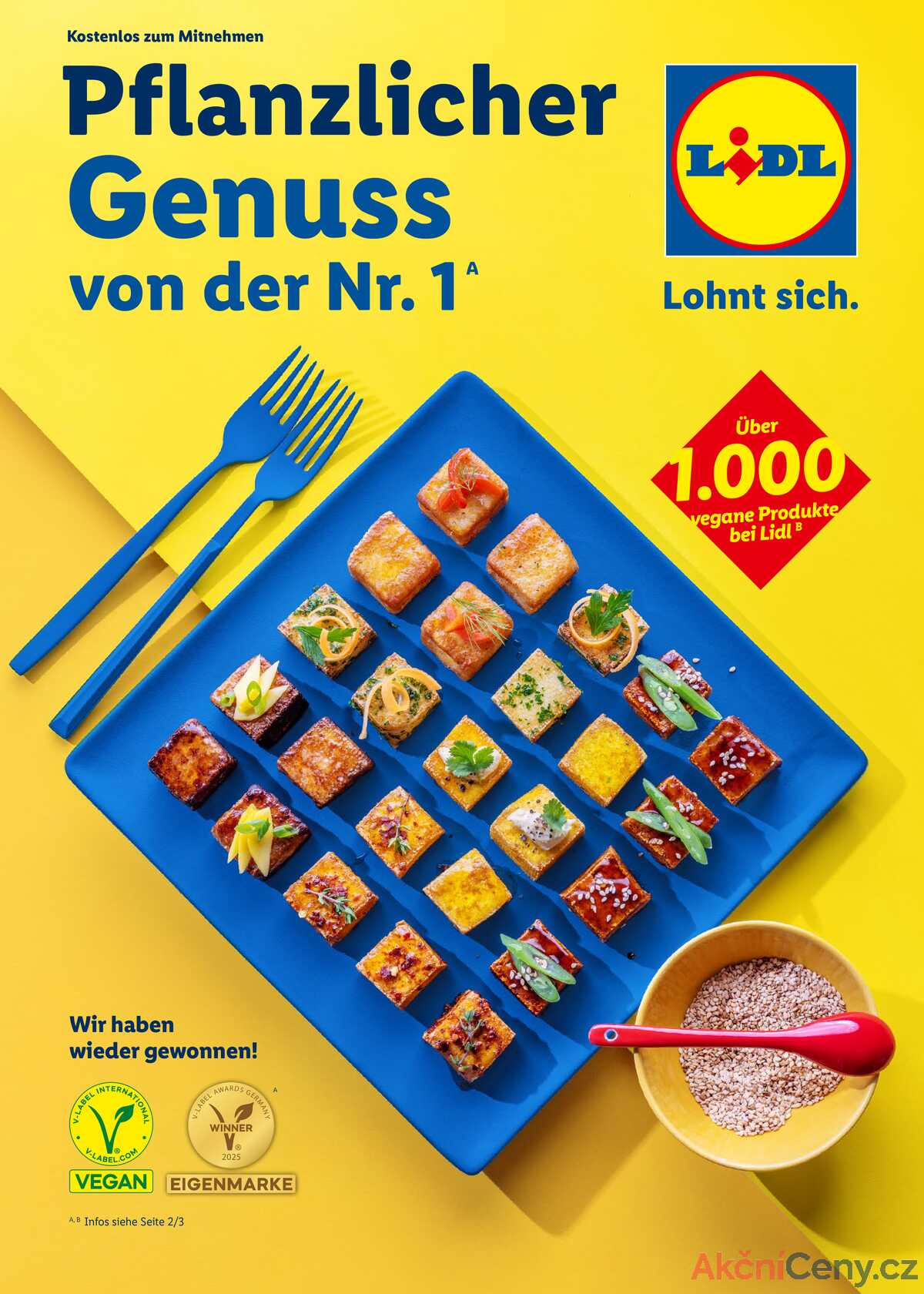 Magazín Lidl Německo 28.12.-31.1.2026 - Veganský časopis strana 1