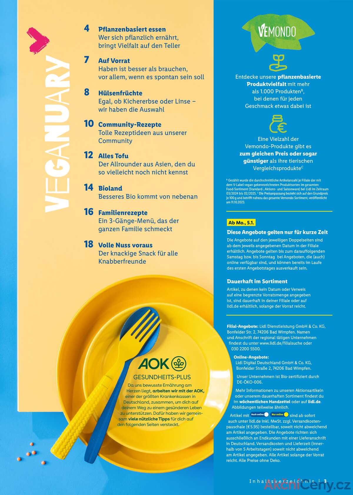 Magazín Lidl Německo 28.12.-31.1.2026 - Veganský časopis strana 3