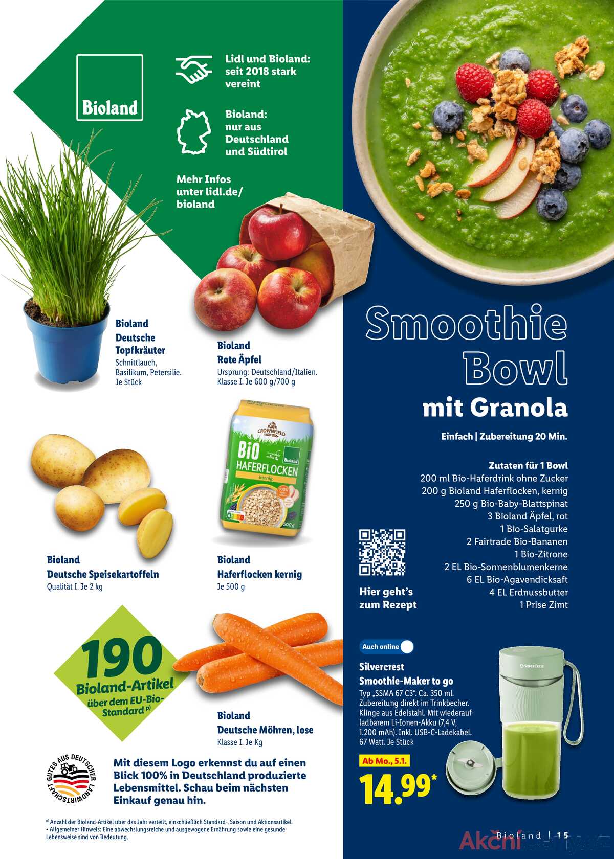 Magazín Lidl Německo 28.12.-31.1.2026 - Veganský časopis strana 15