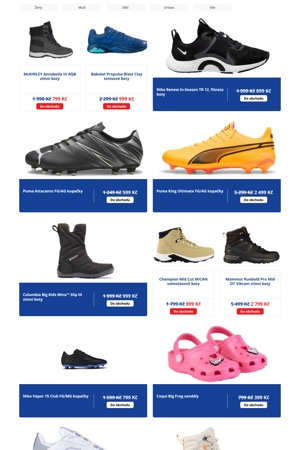 Intersport Boty - 29. 12. 2025