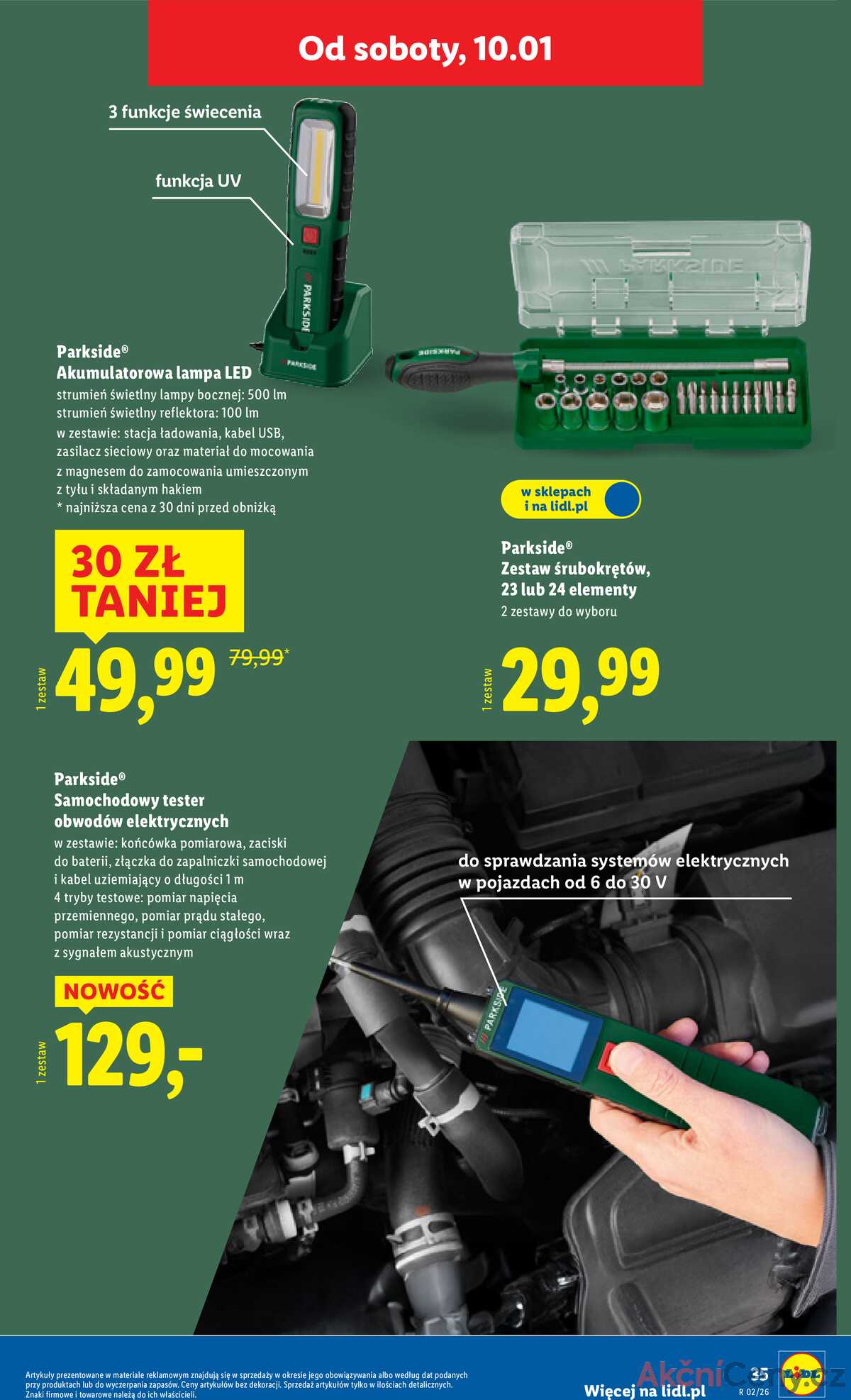Katalog Lidl Polsko 5.1.-10.1.2026 strana 39