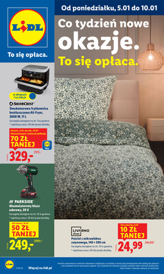 Katalog Lidl Polsko 5.1.-10.1.2026