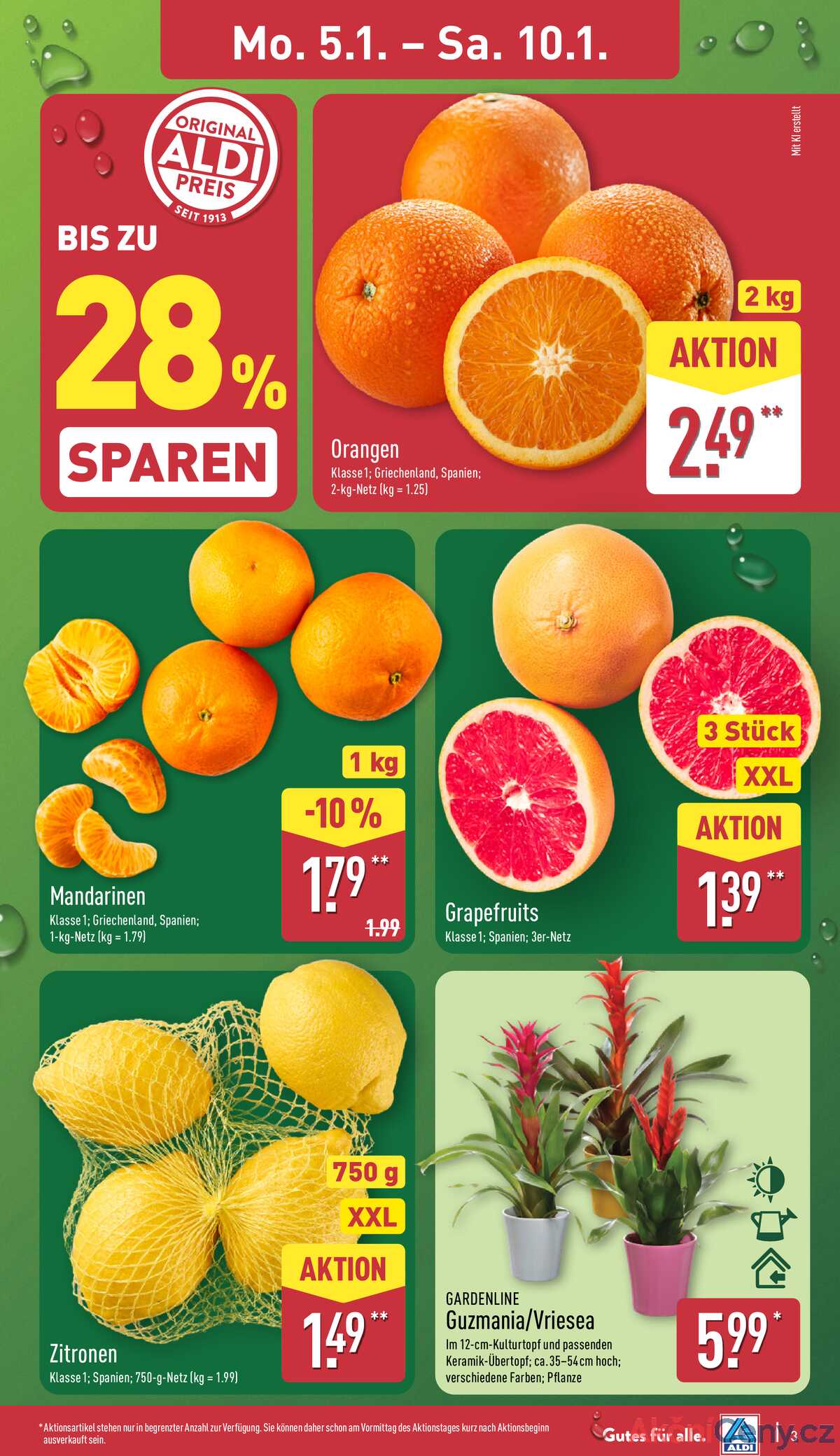 Leták ALDI Německo 5.1.-11.1.2026 strana 3
