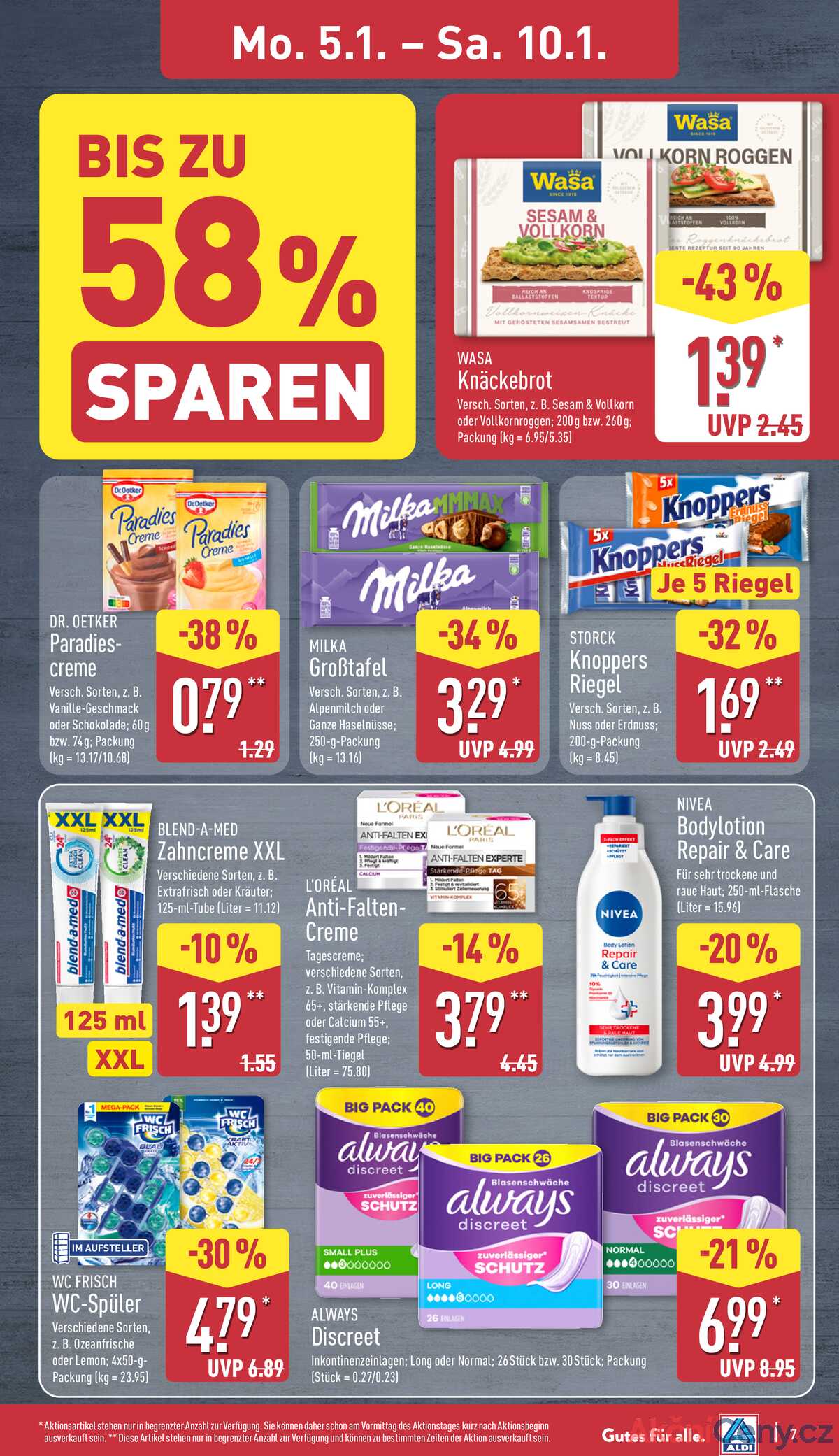 Leták ALDI Německo 5.1.-11.1.2026 strana 7