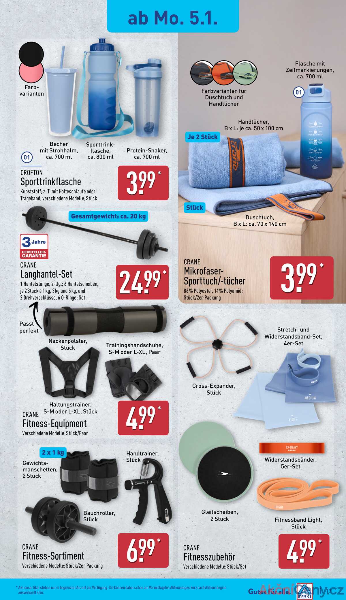 Leták ALDI Německo 5.1.-11.1.2026 strana 17