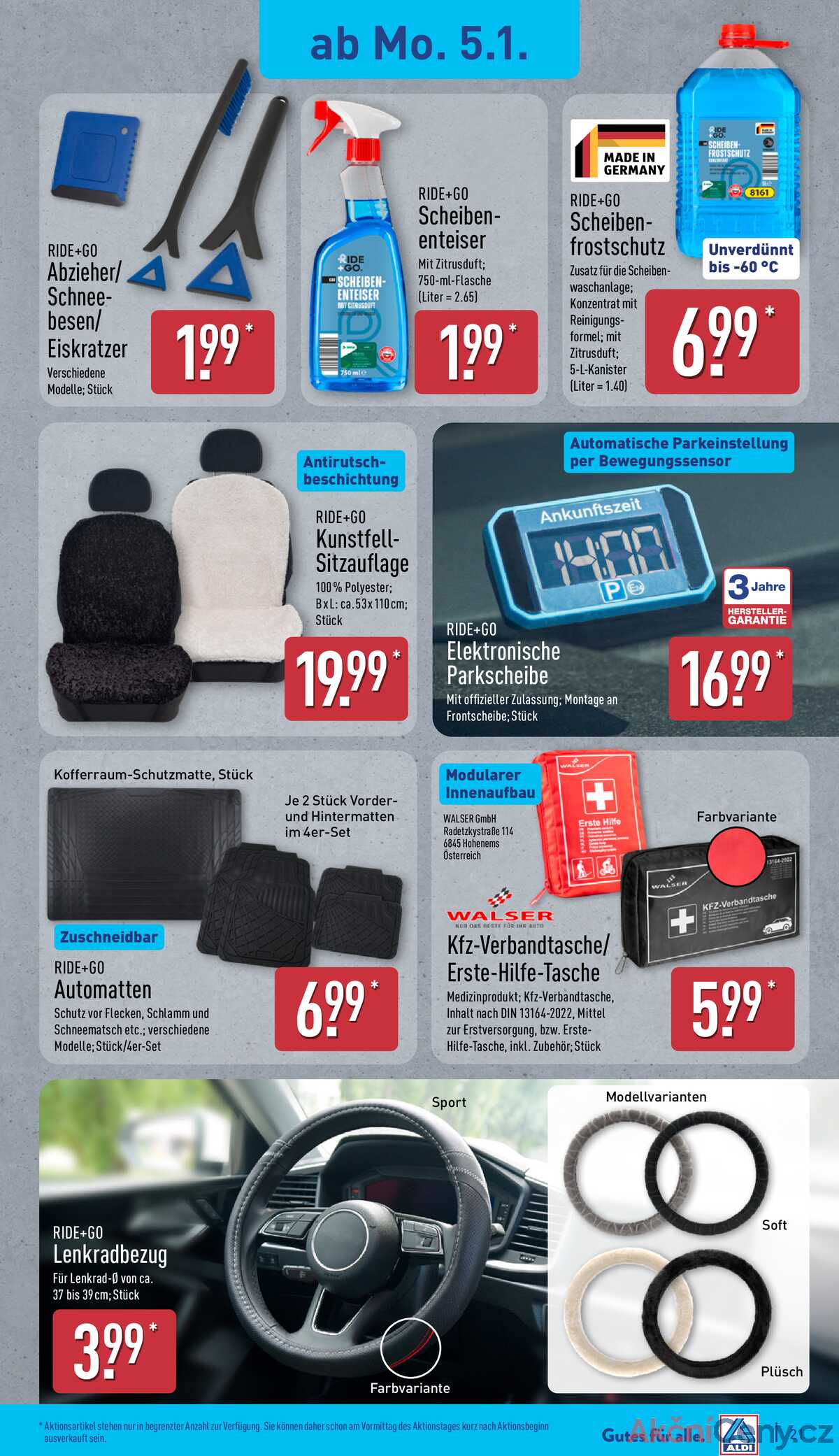 Leták ALDI Německo 5.1.-11.1.2026 strana 21