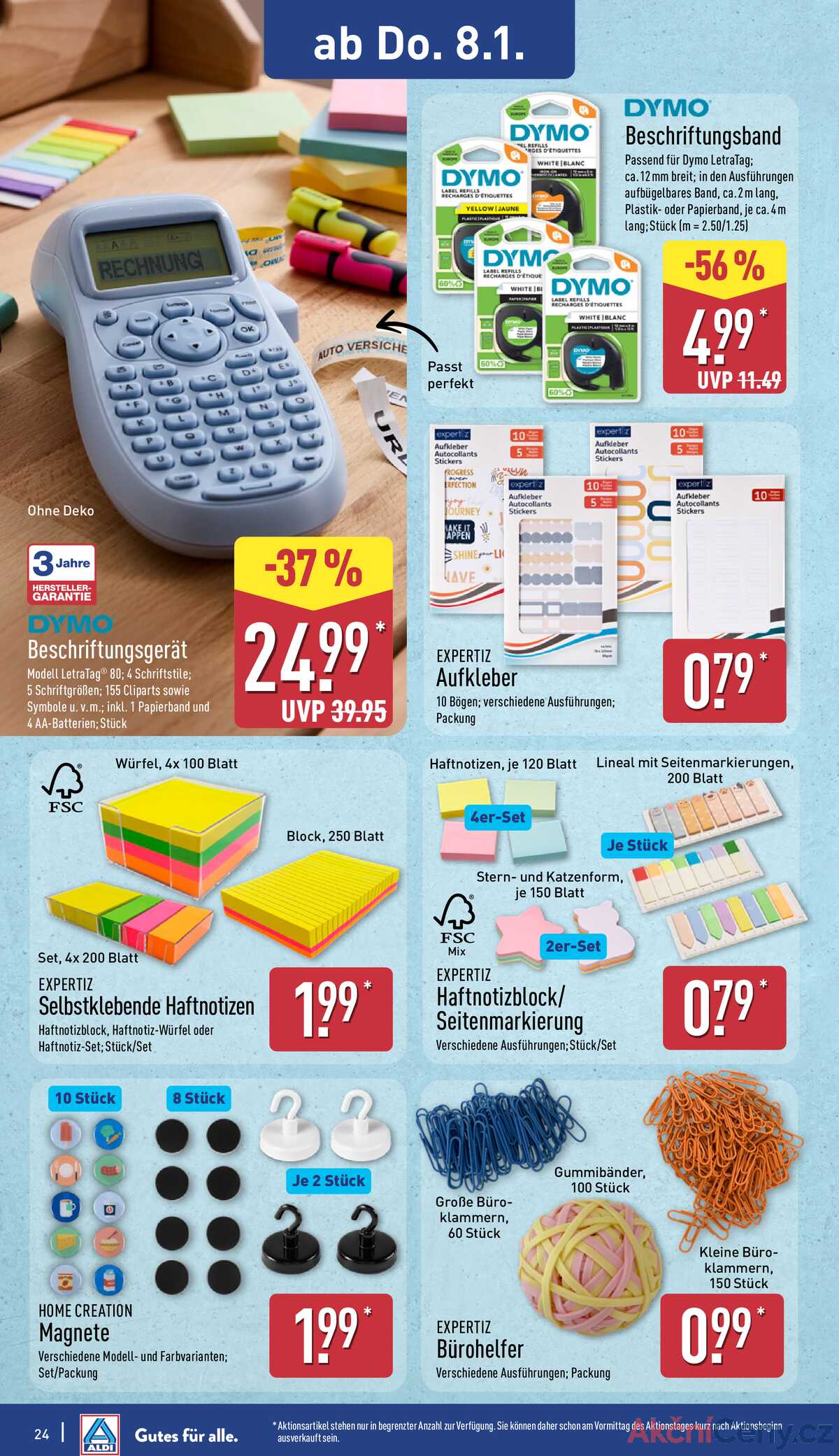 Leták ALDI Německo 5.1.-11.1.2026 strana 24