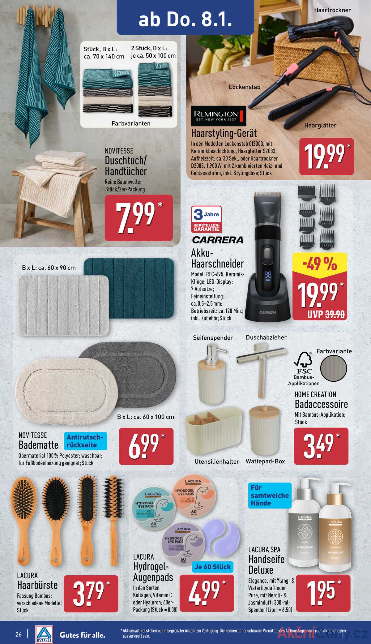 Leták ALDI Německo 5.1.-11.1.2026 strana 26