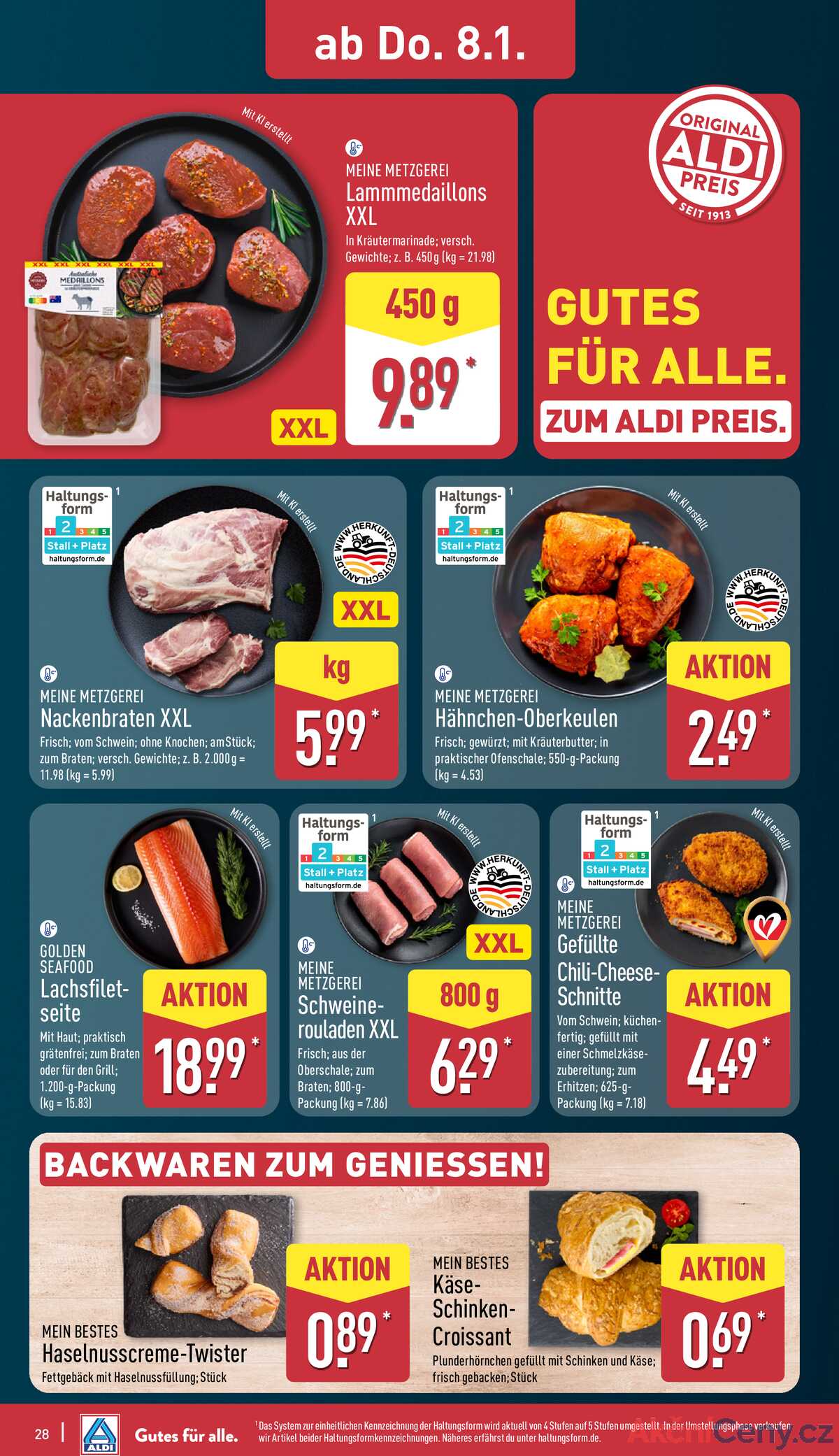 Leták ALDI Německo 5.1.-11.1.2026 strana 28