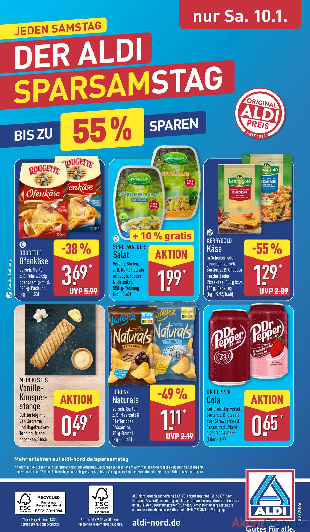 Leták ALDI Německo 5.1.-11.1.2026 strana 32